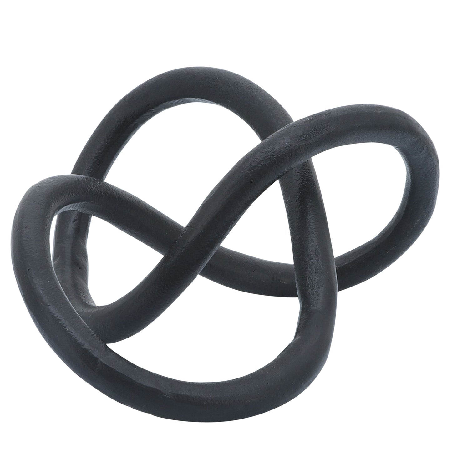 Metal 9" Knot, Black