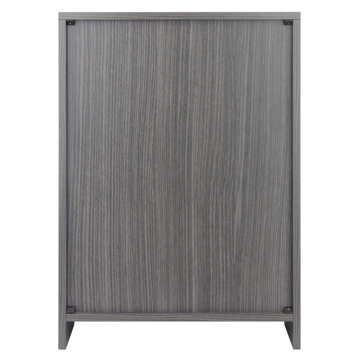 Nova 1-Drawer Storage Cabinet, Charcoal