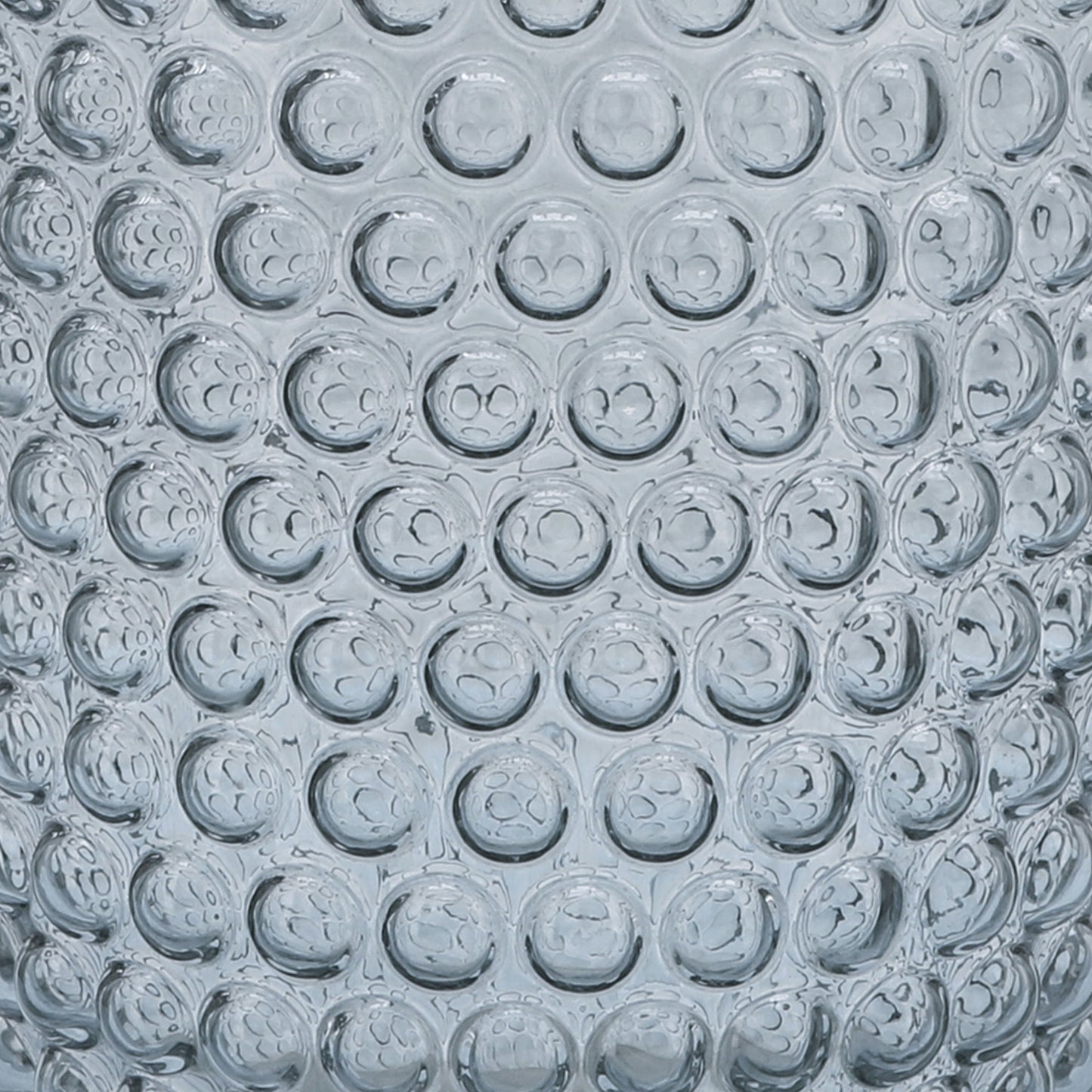 Glass, 10''h, Bubbled Vase, Grey