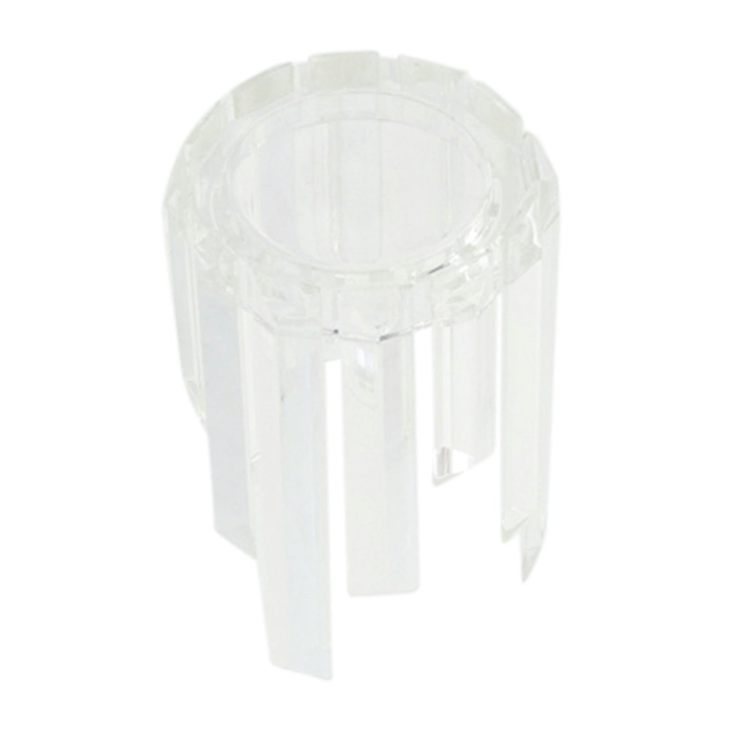 Crystal, 6"h Hurricane, Clear