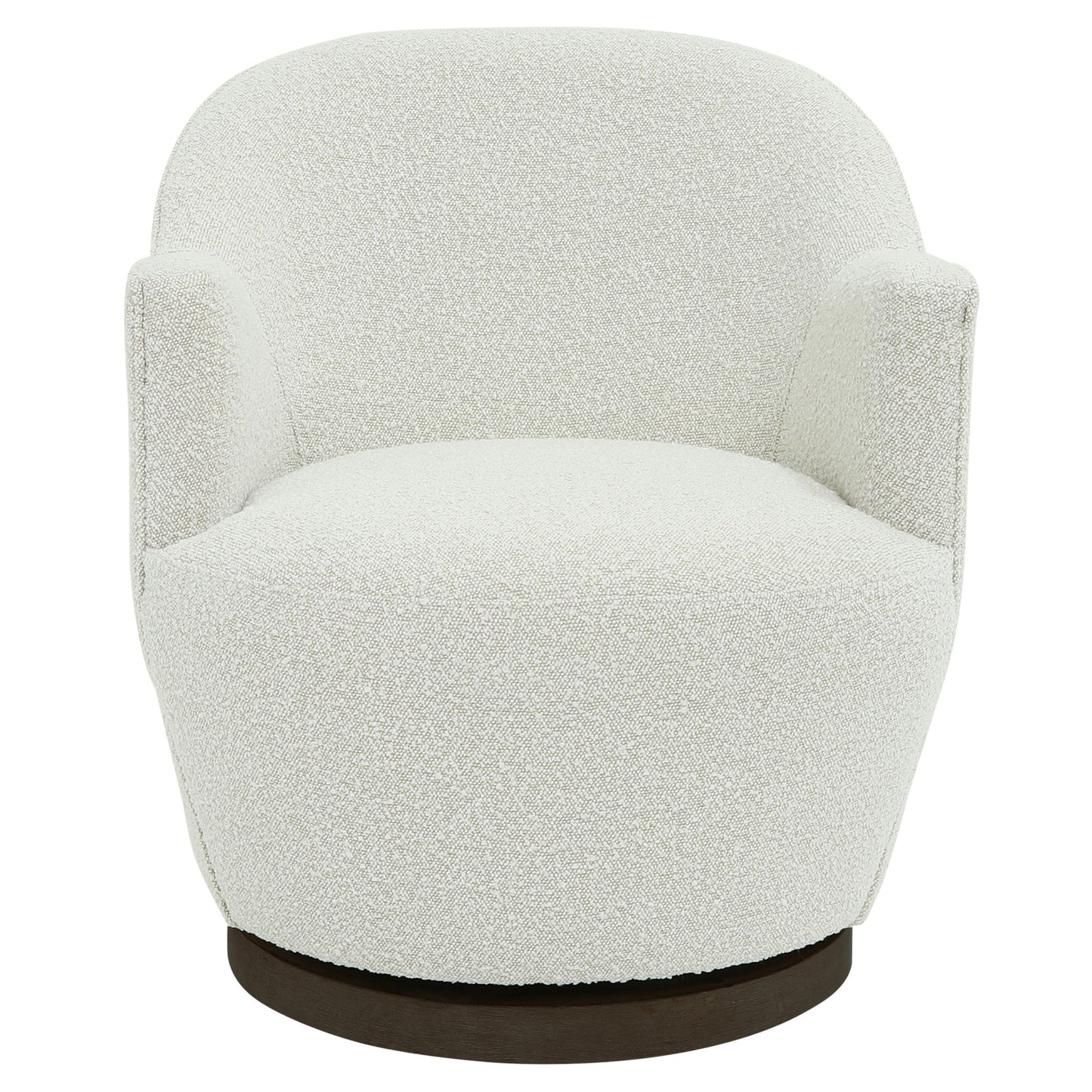 Wood, Swivel Chair, Ivory Kd