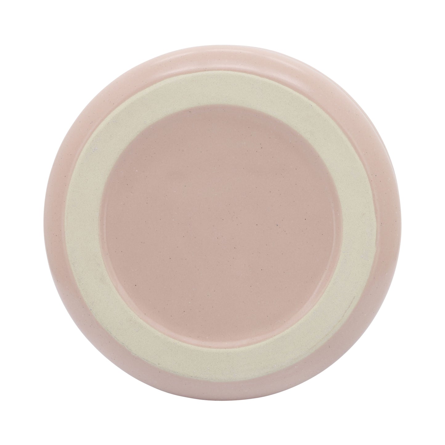 Cer, 8" Bibendum Planter, Dusty Rose