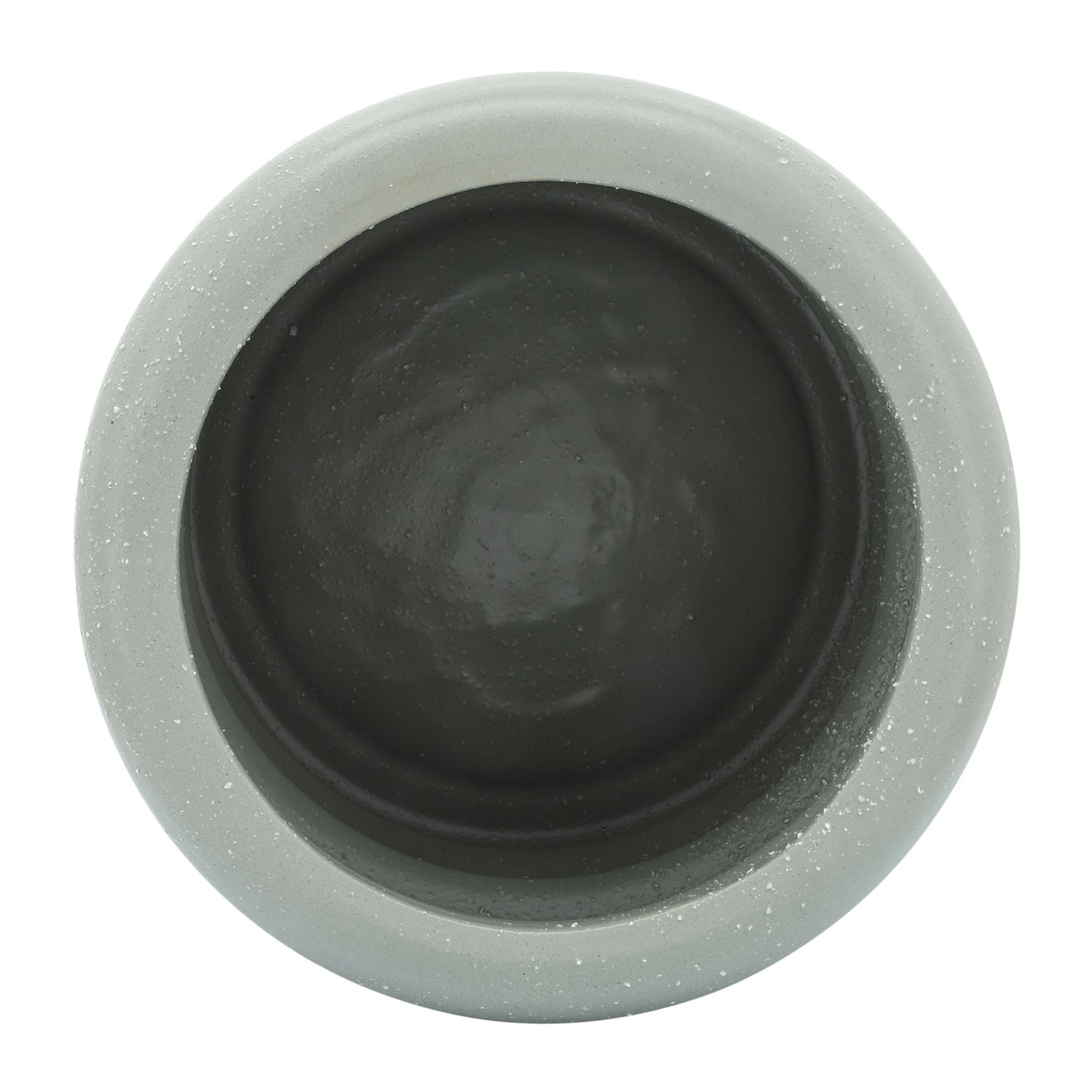 Cer, 10" Bibendum Planter, Green