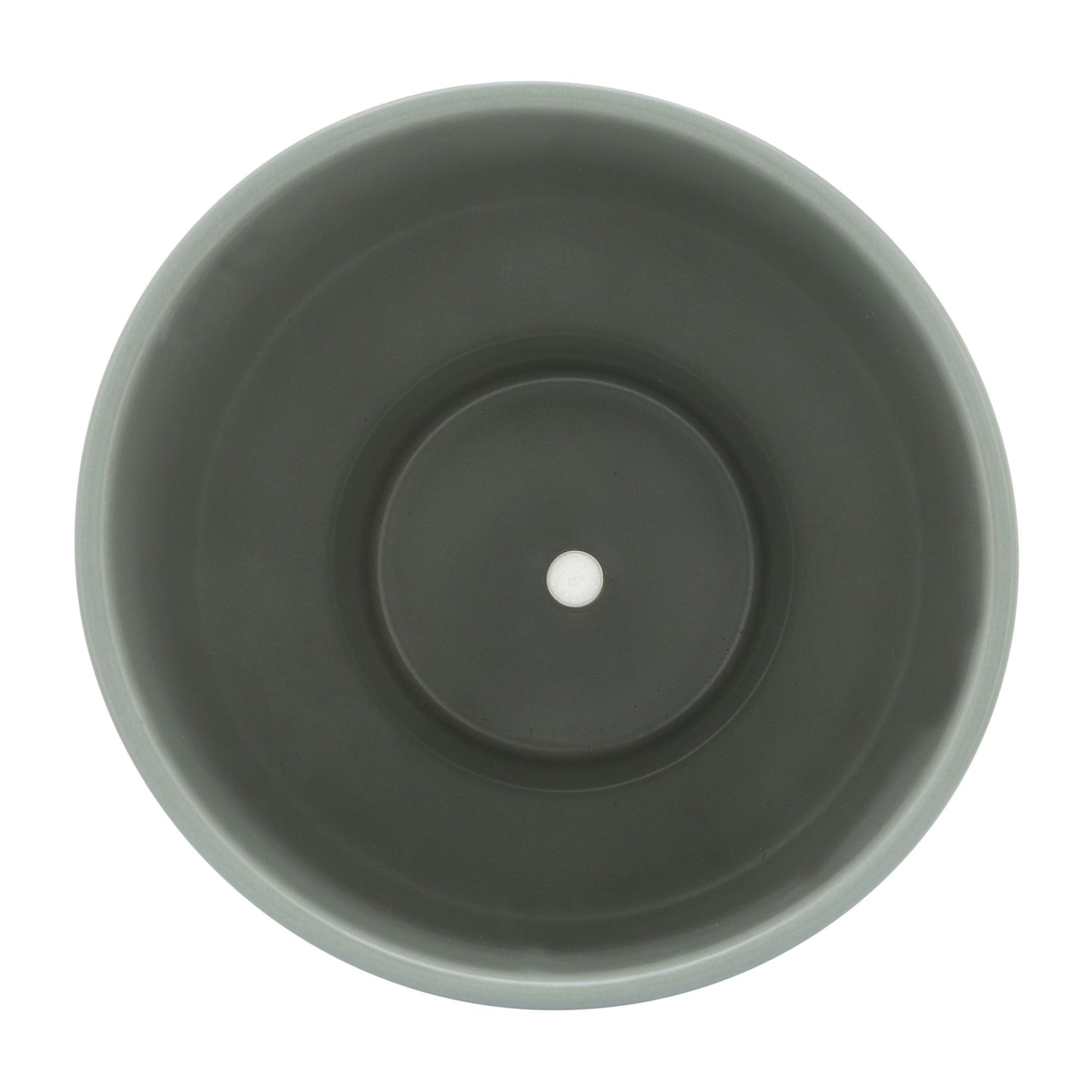 Cer, 10" Mushroom Planter, Mint