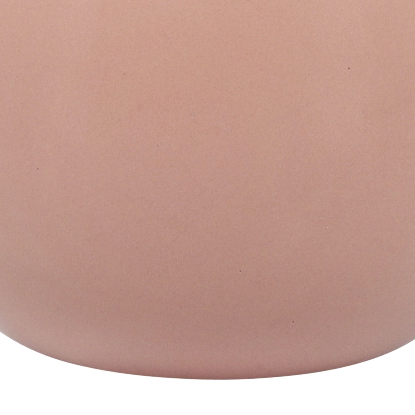 Cer, 7"h Bulbous Vase, Coral