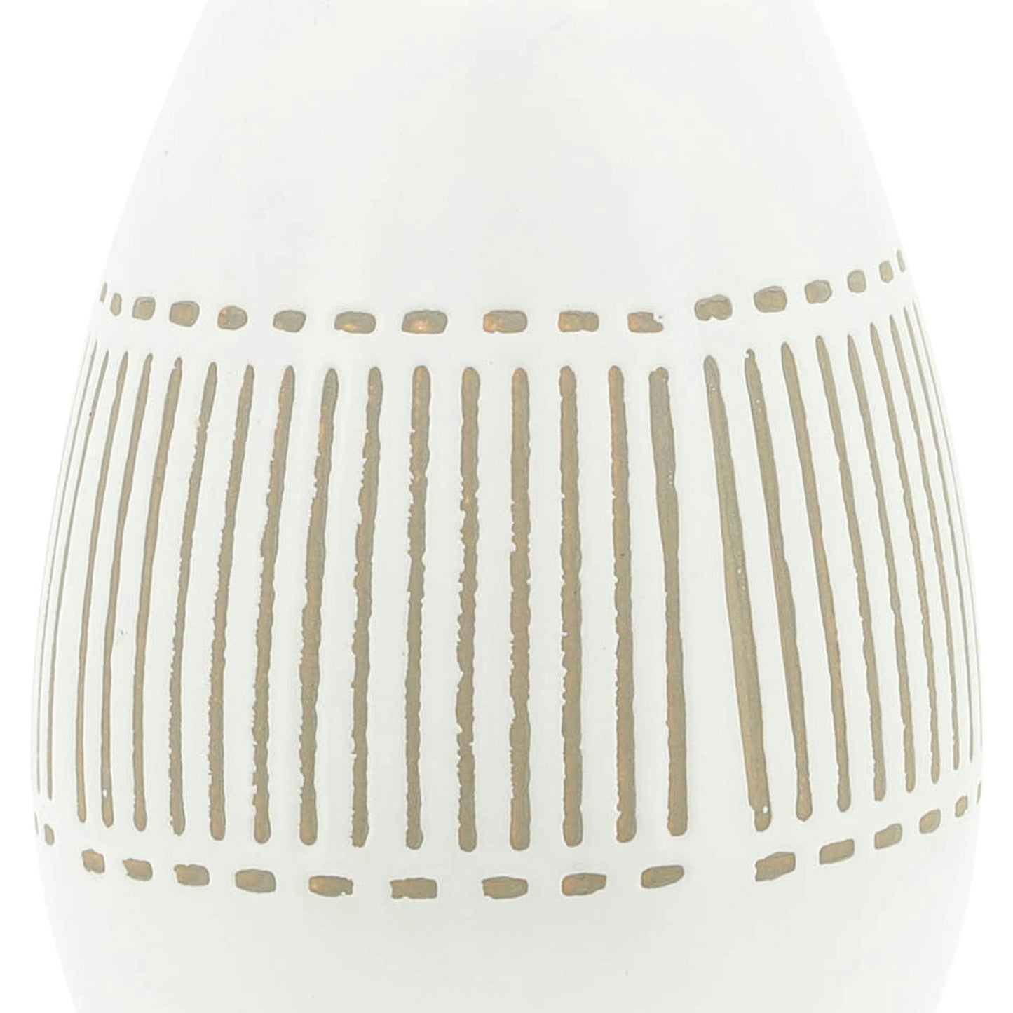 Cer, 8"h Aztec Vase, Gray