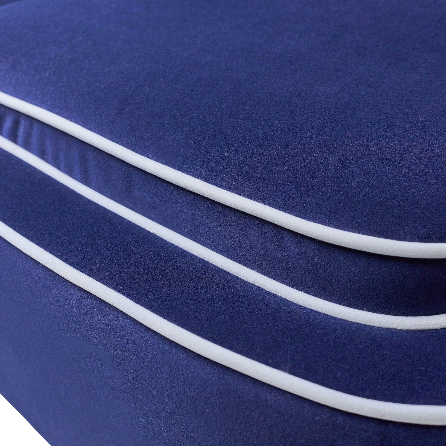 Two-toned Accent Chair - Dark Blue Kd