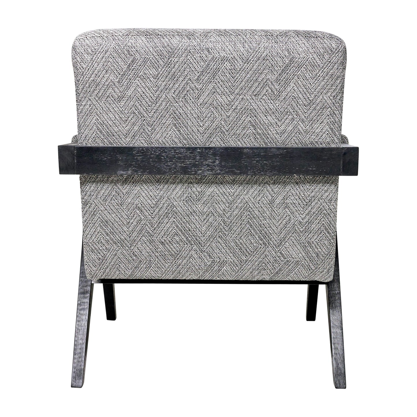 Wood - Scandinavian Accent Chair - Gray