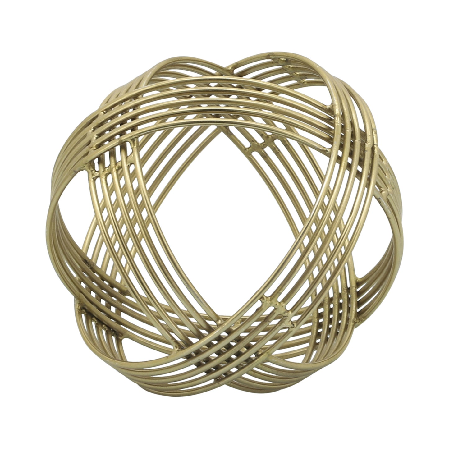Metal, 6" Orb, Gold