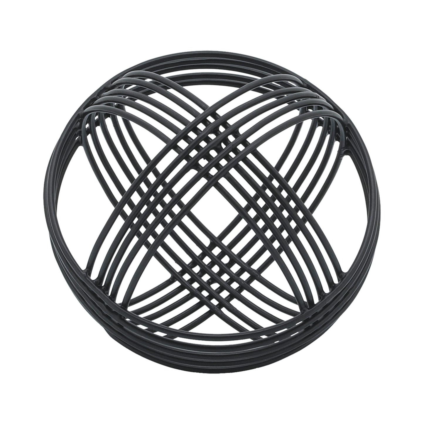 Metal, 6" Orb, Black