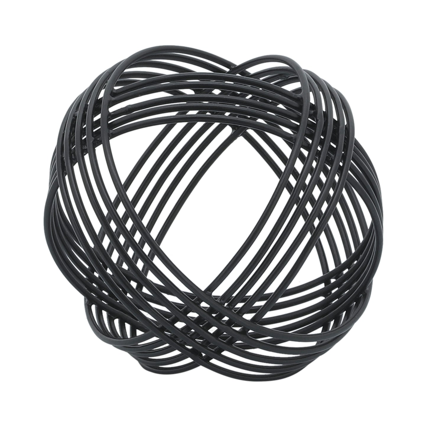 Metal, 6" Orb, Black
