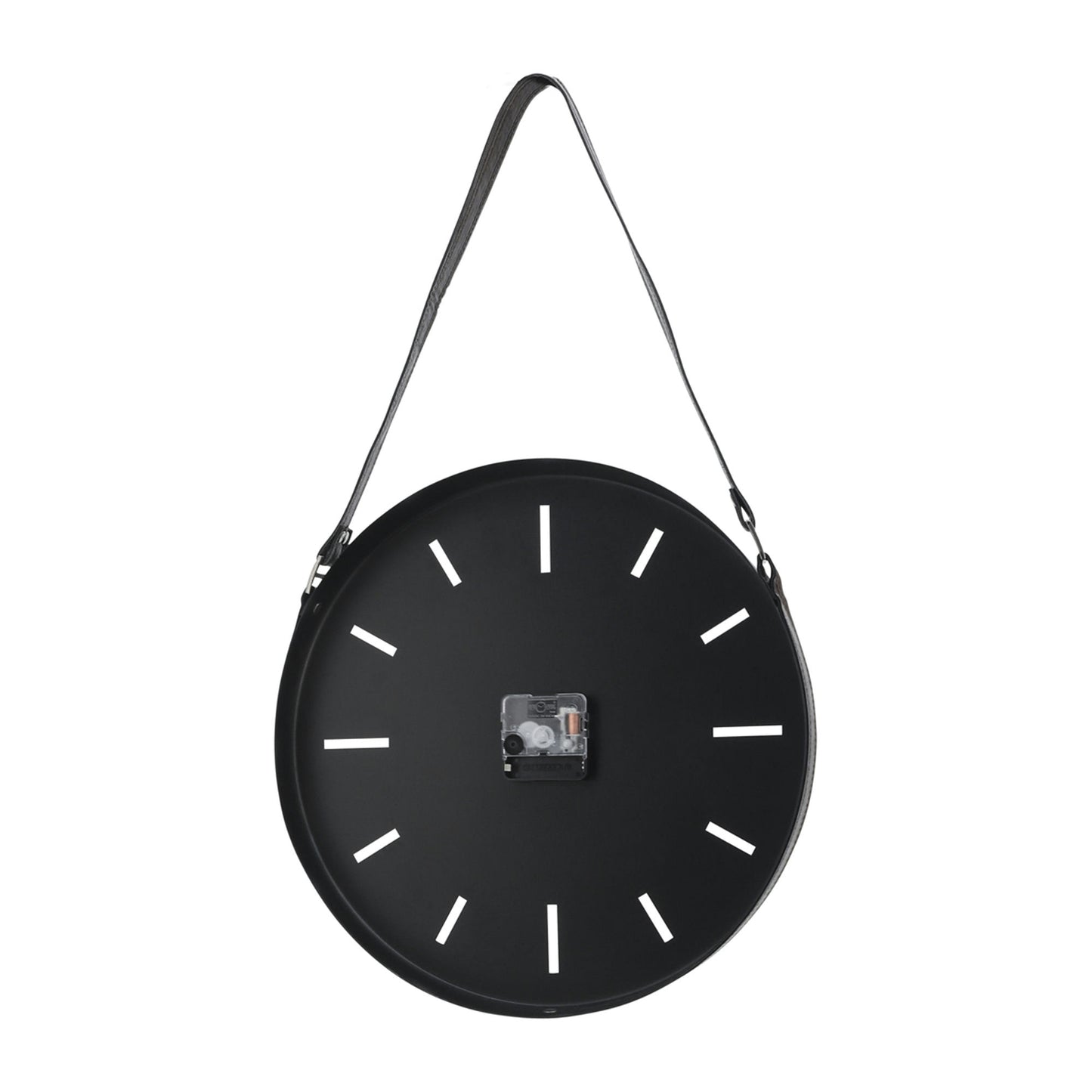 Metal, 14" Wall Clock, Black