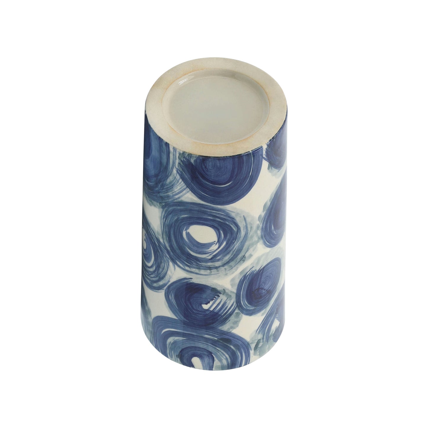 Cer, 10" Cylinder Vase, Blue