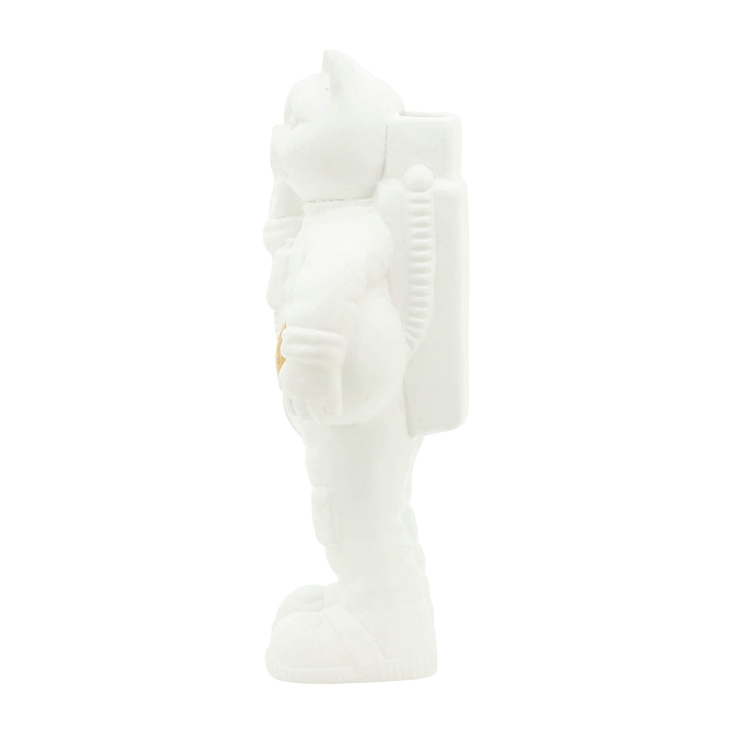 Cer,12",astro Cat Deco,white/gold