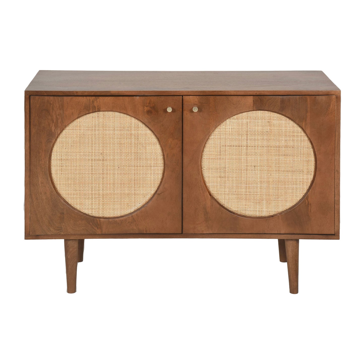 Wood, 39"l 2-door Sideboard, Brown Kd