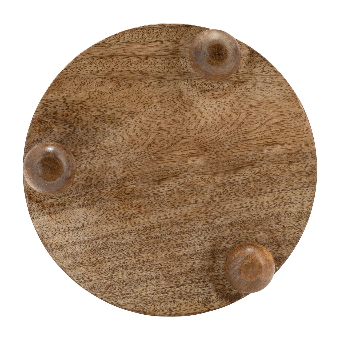 Wood, S/2 8/10"d Round Risers, Natural
