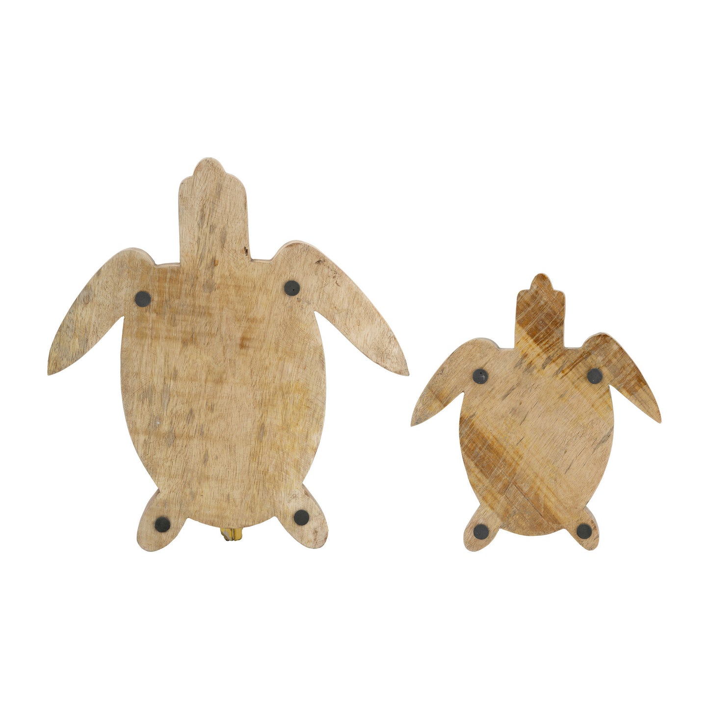 Wood, S/2 10/14" Tortoise, Multi