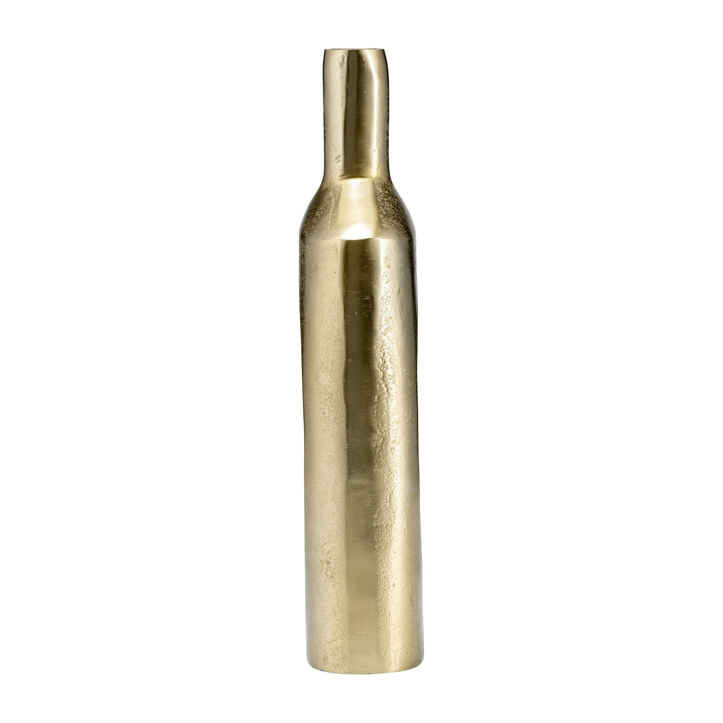 Metal,16"h,tall Modern Open Cut Out Vase,gold