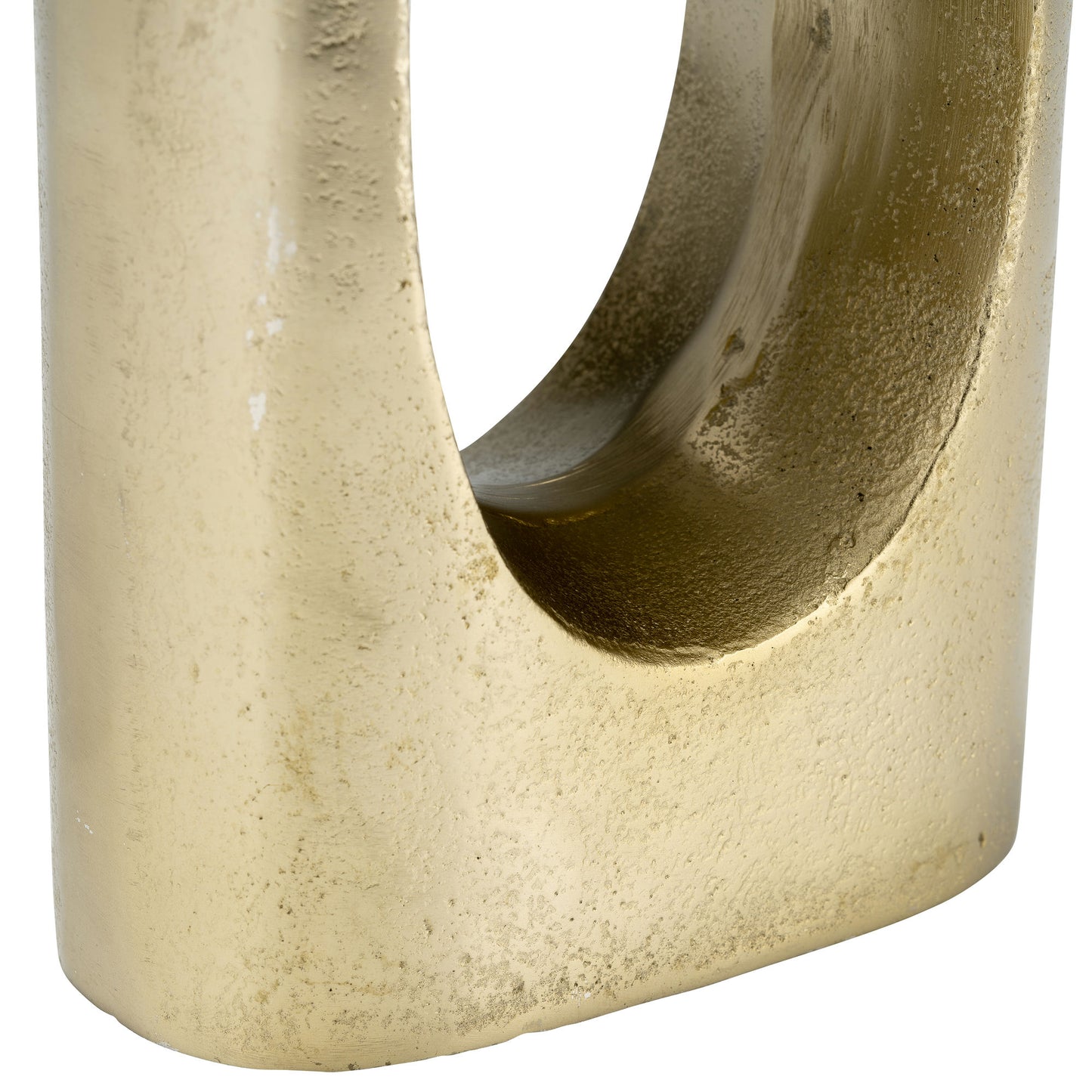 Metal,16"h,tall Modern Open Cut Out Vase,gold