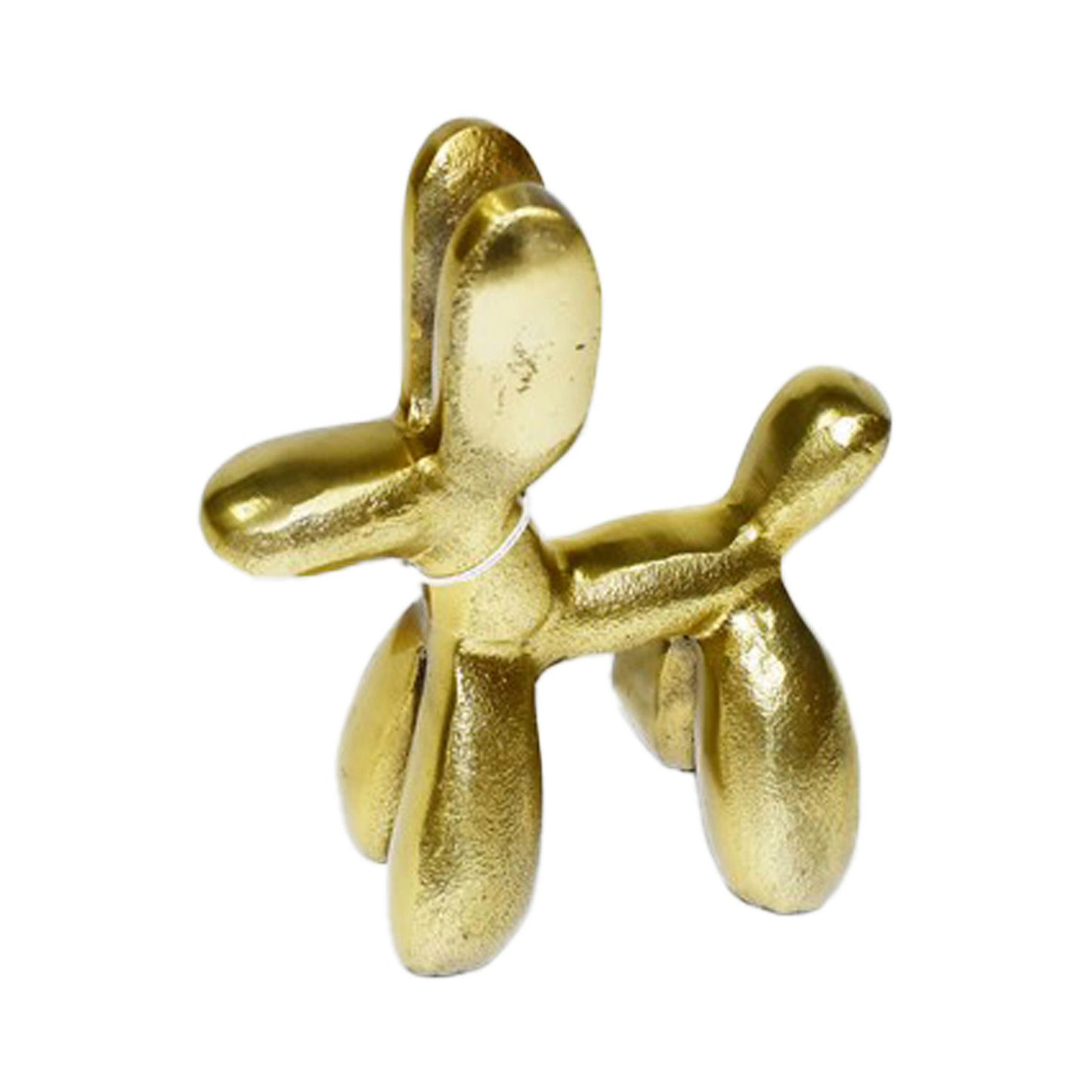 Metal,9"h,ballon Dog Deco,gold