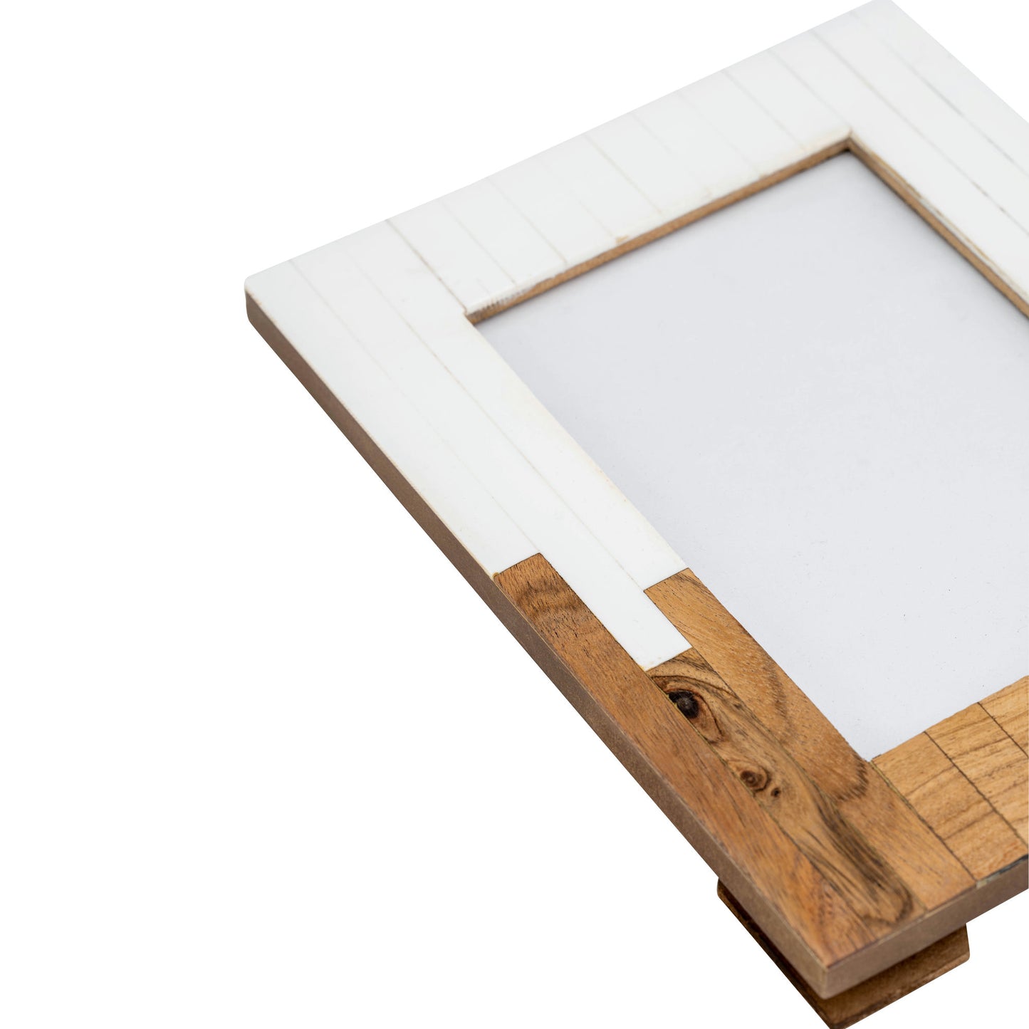 Resin, 5x7" 2-toned Frame, Natural/white