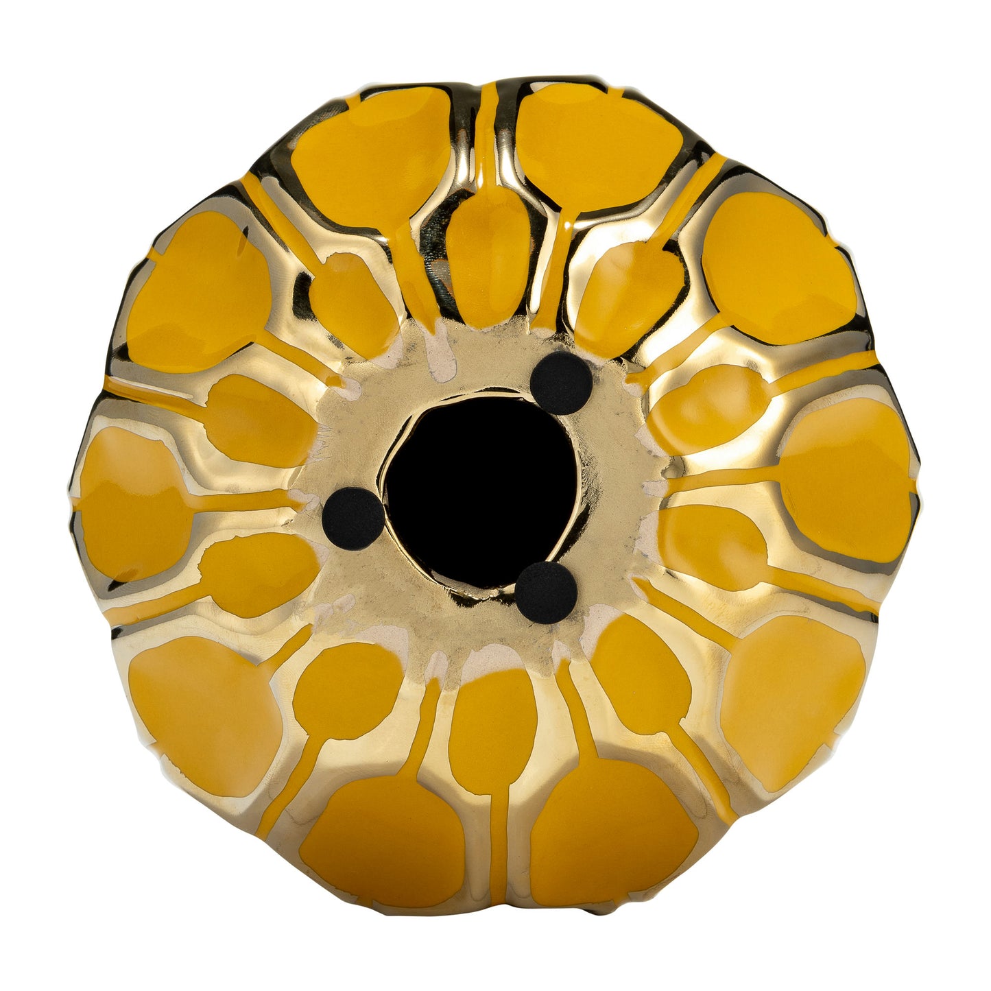 Cer S/3 4/5/6" Orbs, Honey/gold