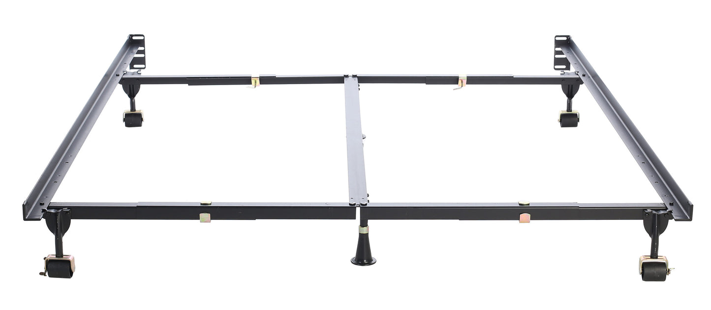 Premium Clamp Style Bed Frame Twin/Full/Queen/Cal King/E. King with 6 Legs