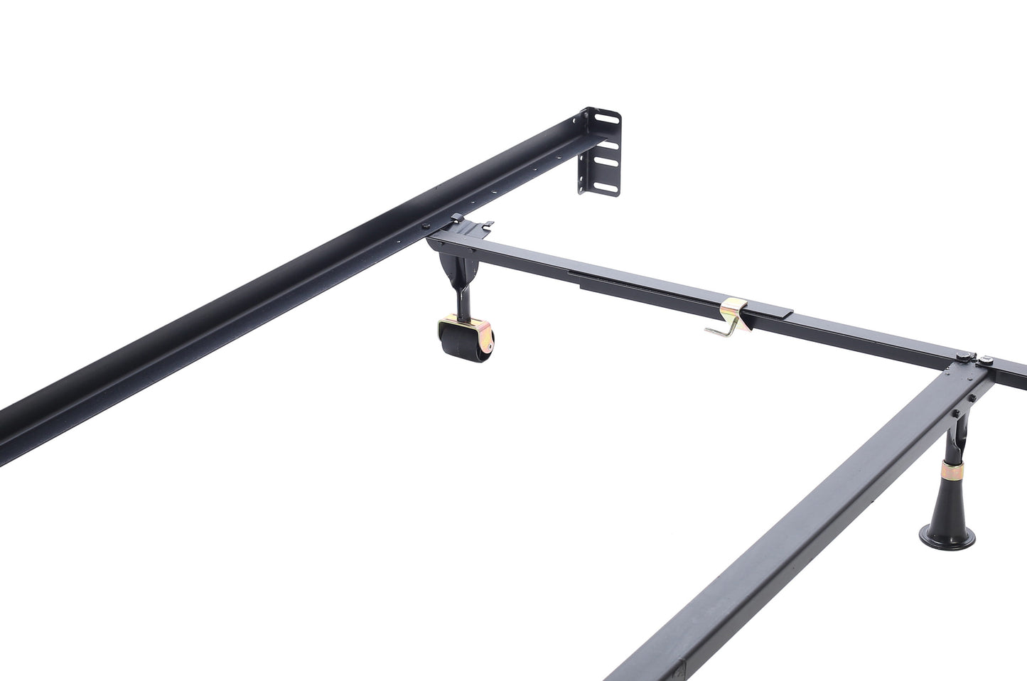Premium Clamp Style Bed Frame Twin/Full/Queen/Cal King/E. King with 6 Legs