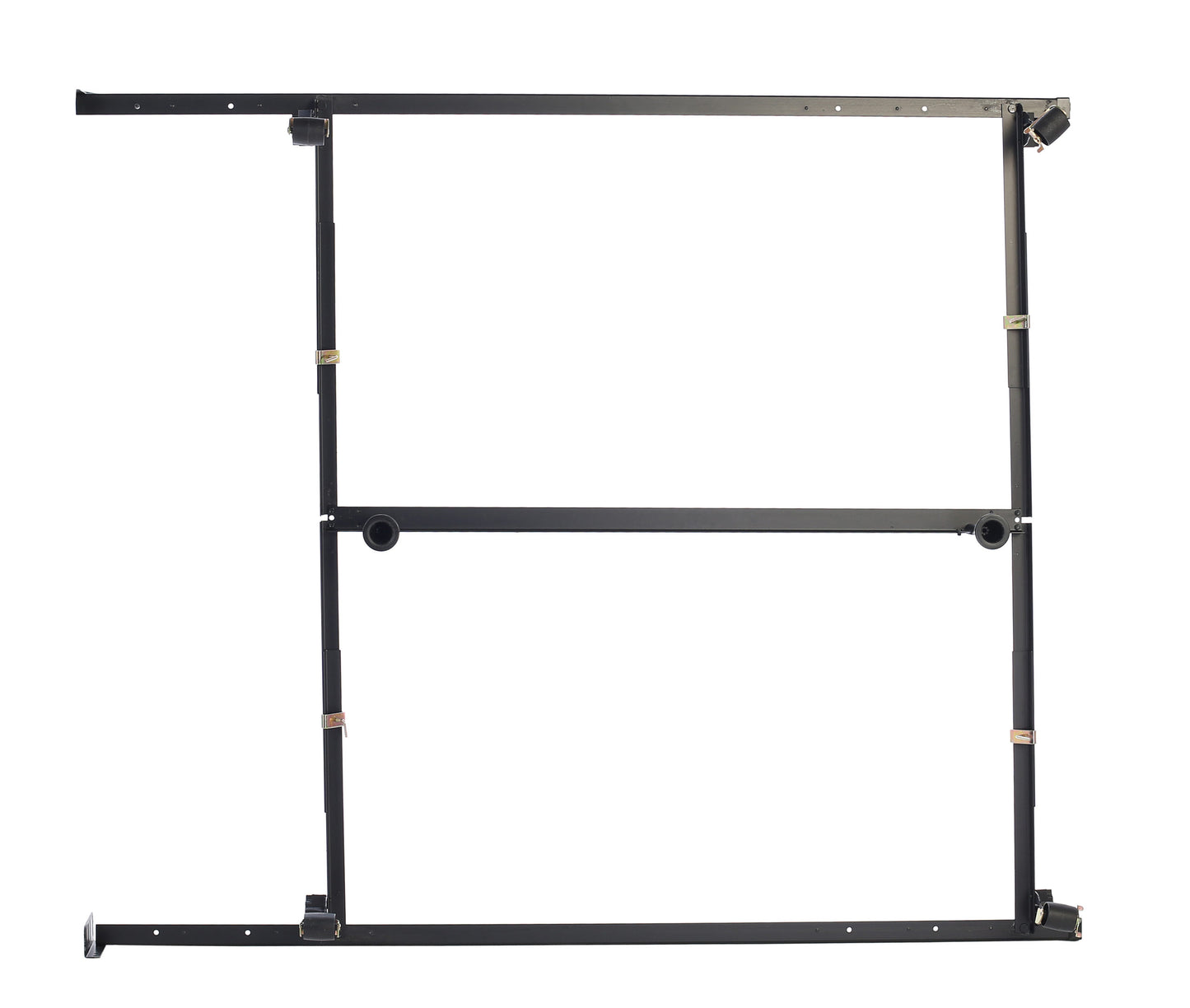 Premium Clamp Style Bed Frame Twin/Full/Queen/Cal King/E. King with 6 Legs