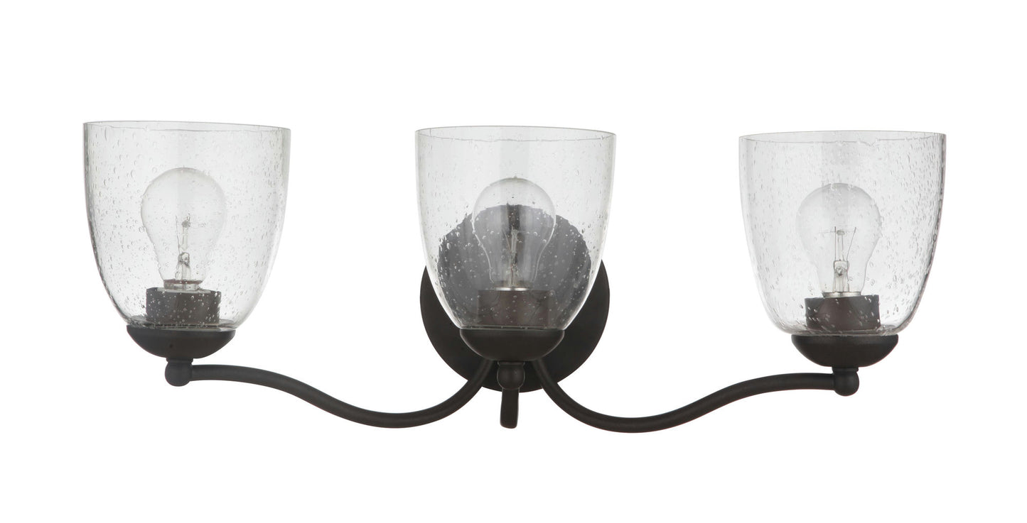 Hillridge 3 Light Vanity, Espresso