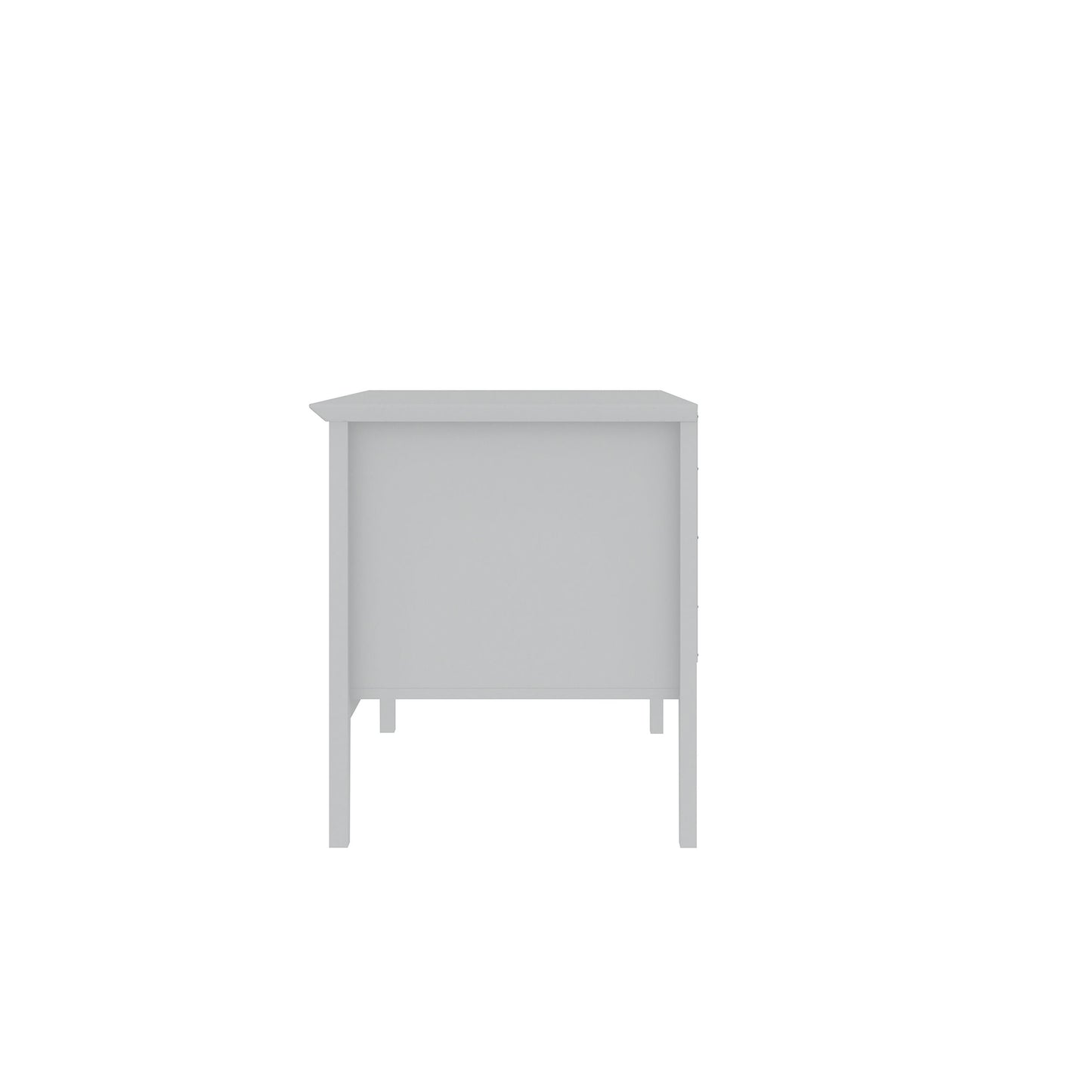 Crown Bachelor Dresser in White