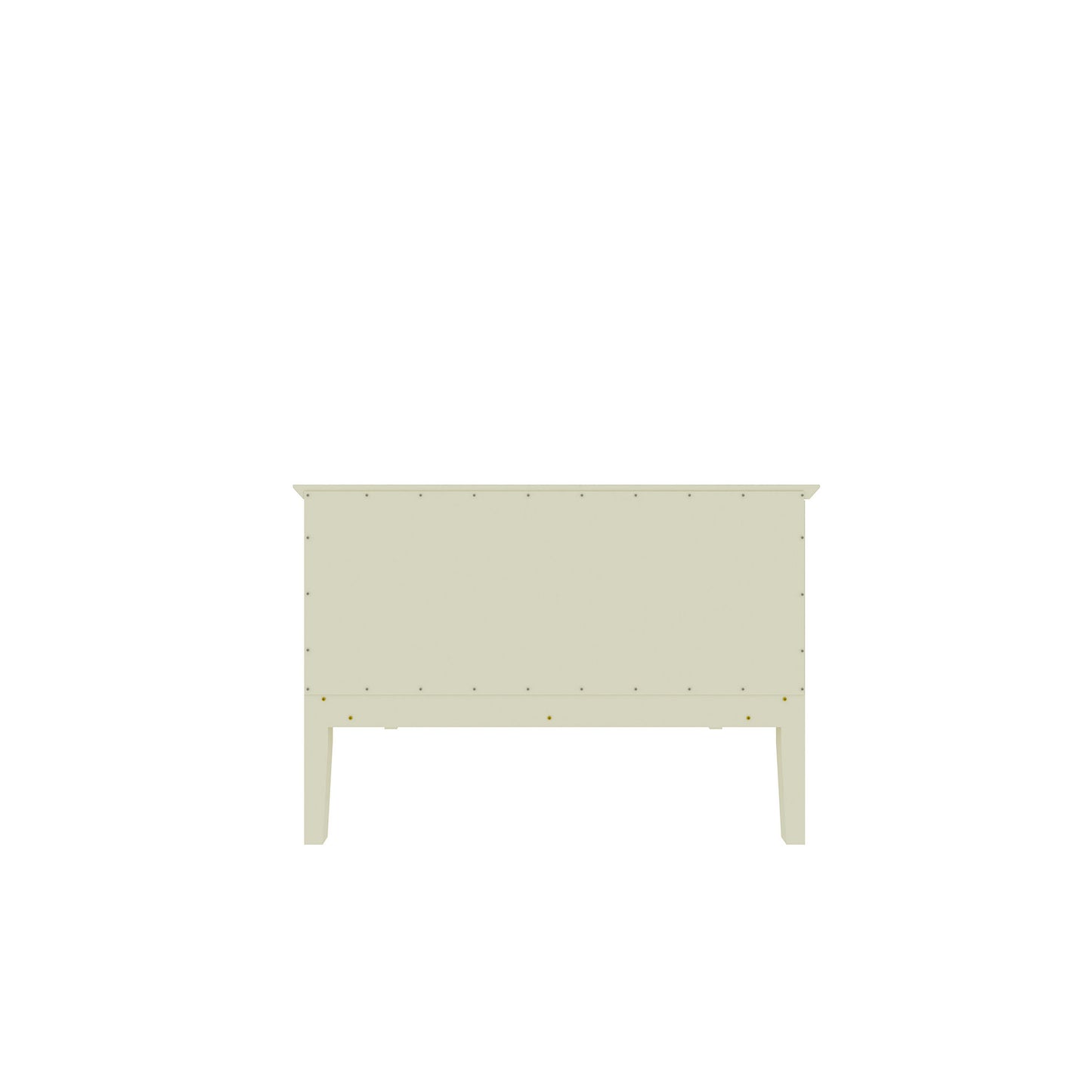 Crown Bachelor Dresser in Off White