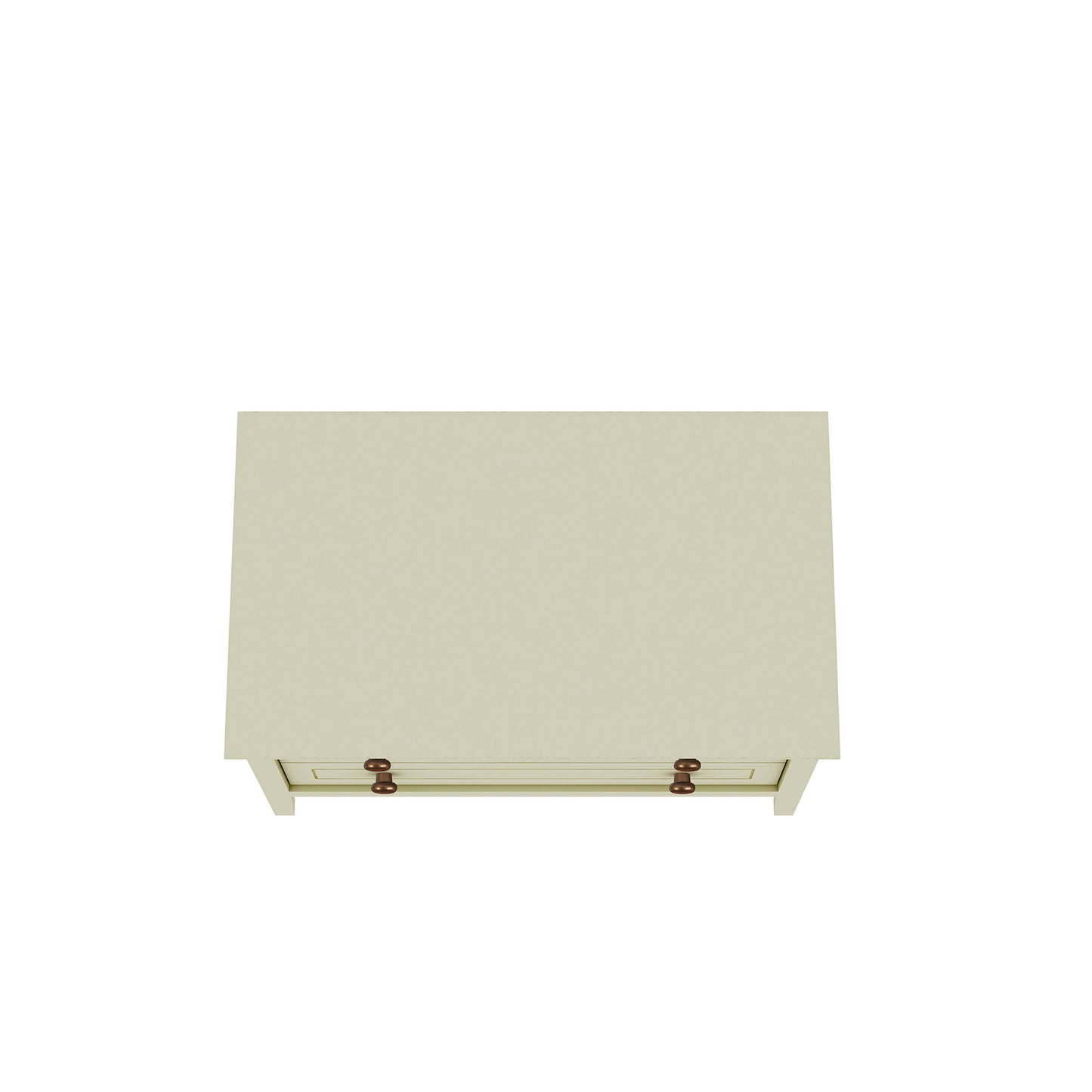 Crown Bachelor Dresser in Off White