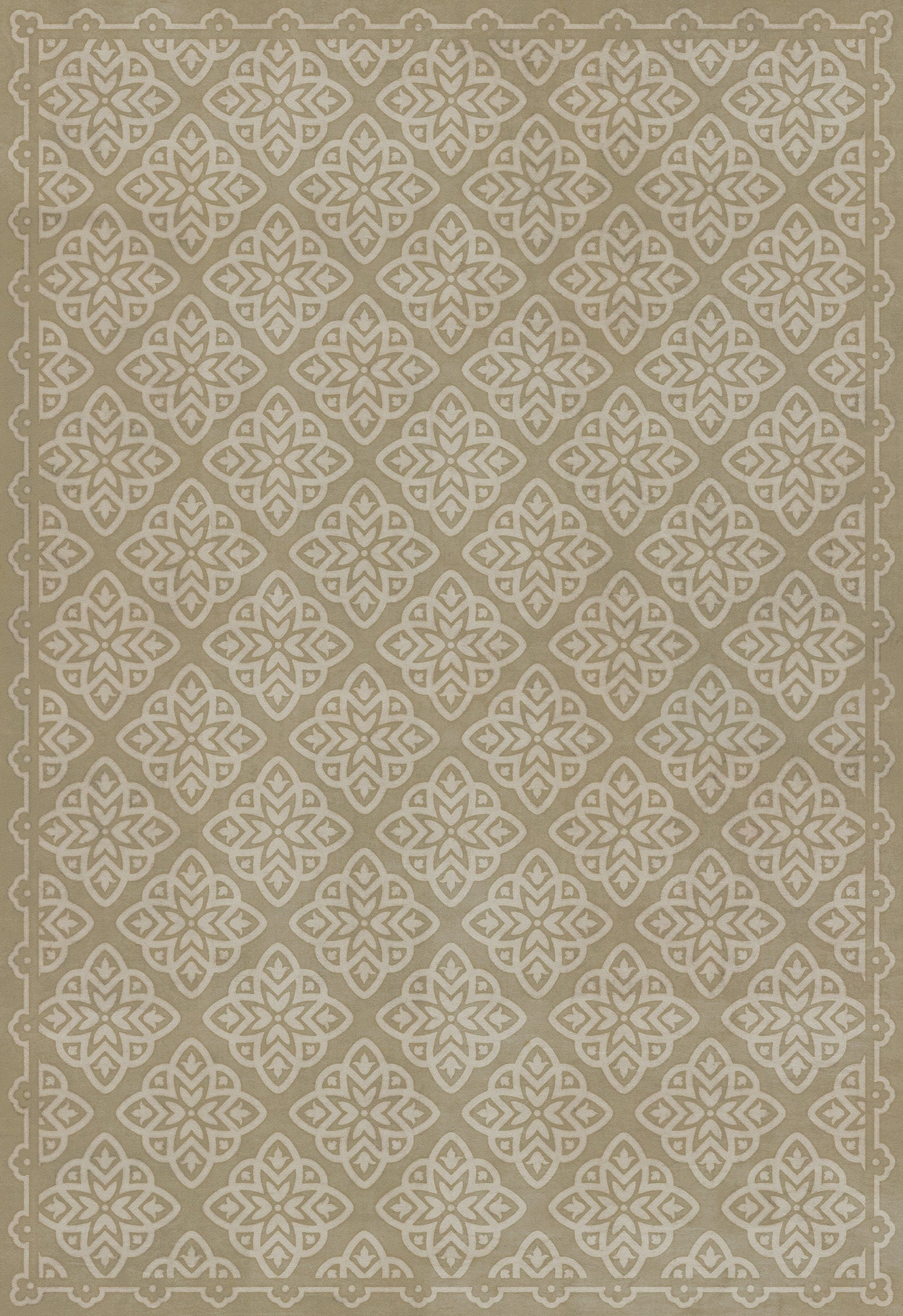 Pattern 45 Niveus 70x102 Vintage Vinyl Floorcloth