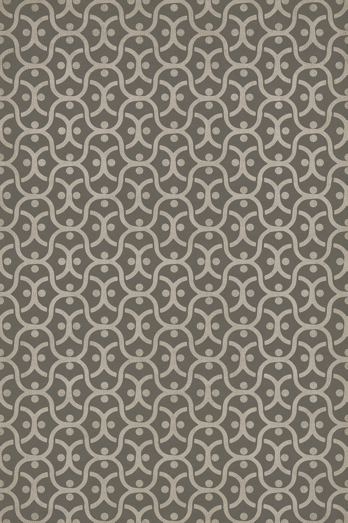 Pattern 47 Grey Matter 20x30 Vintage Vinyl Floorcloth