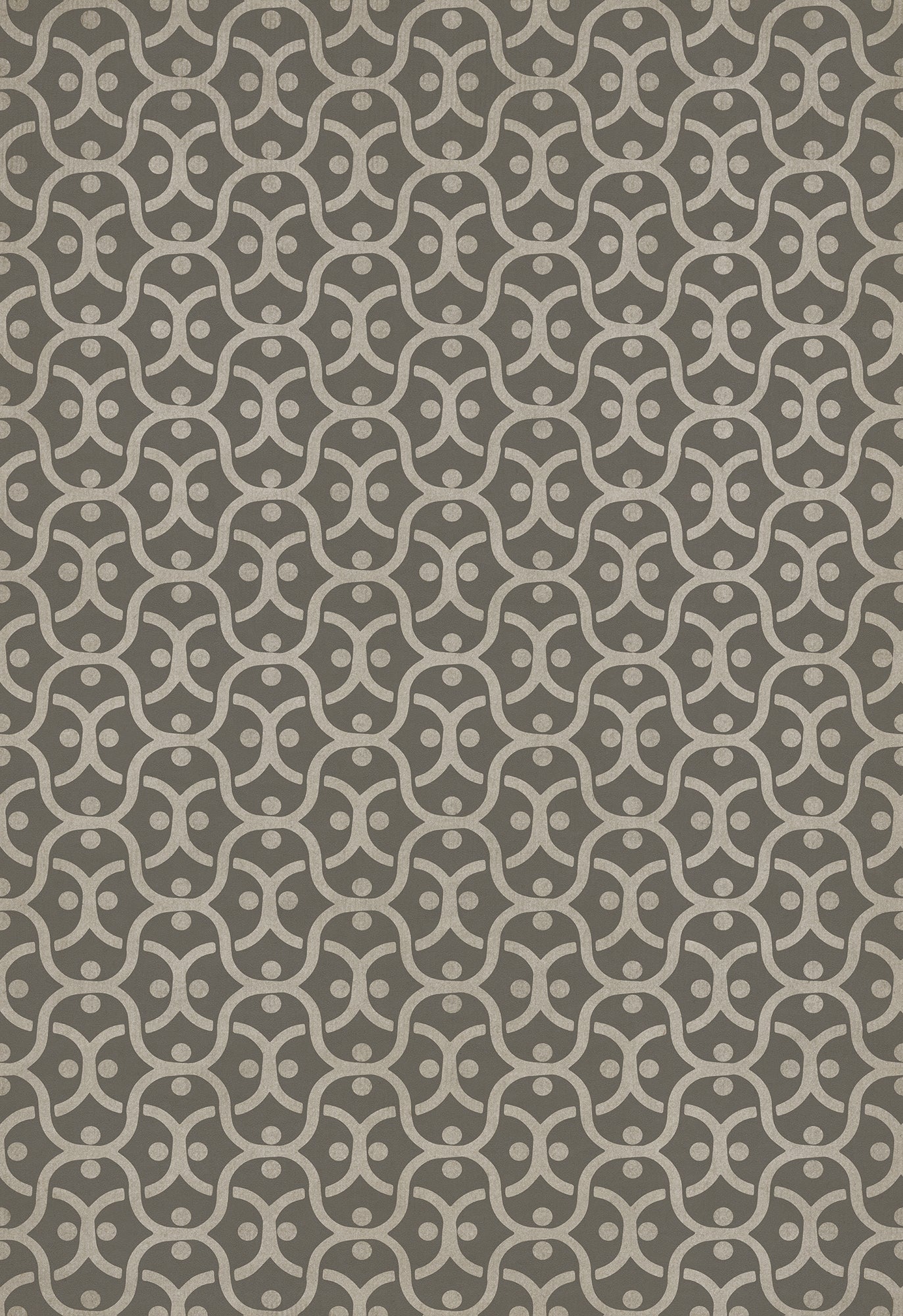 Pattern 47 Grey Matter 70x102 Vintage Vinyl Floorcloth