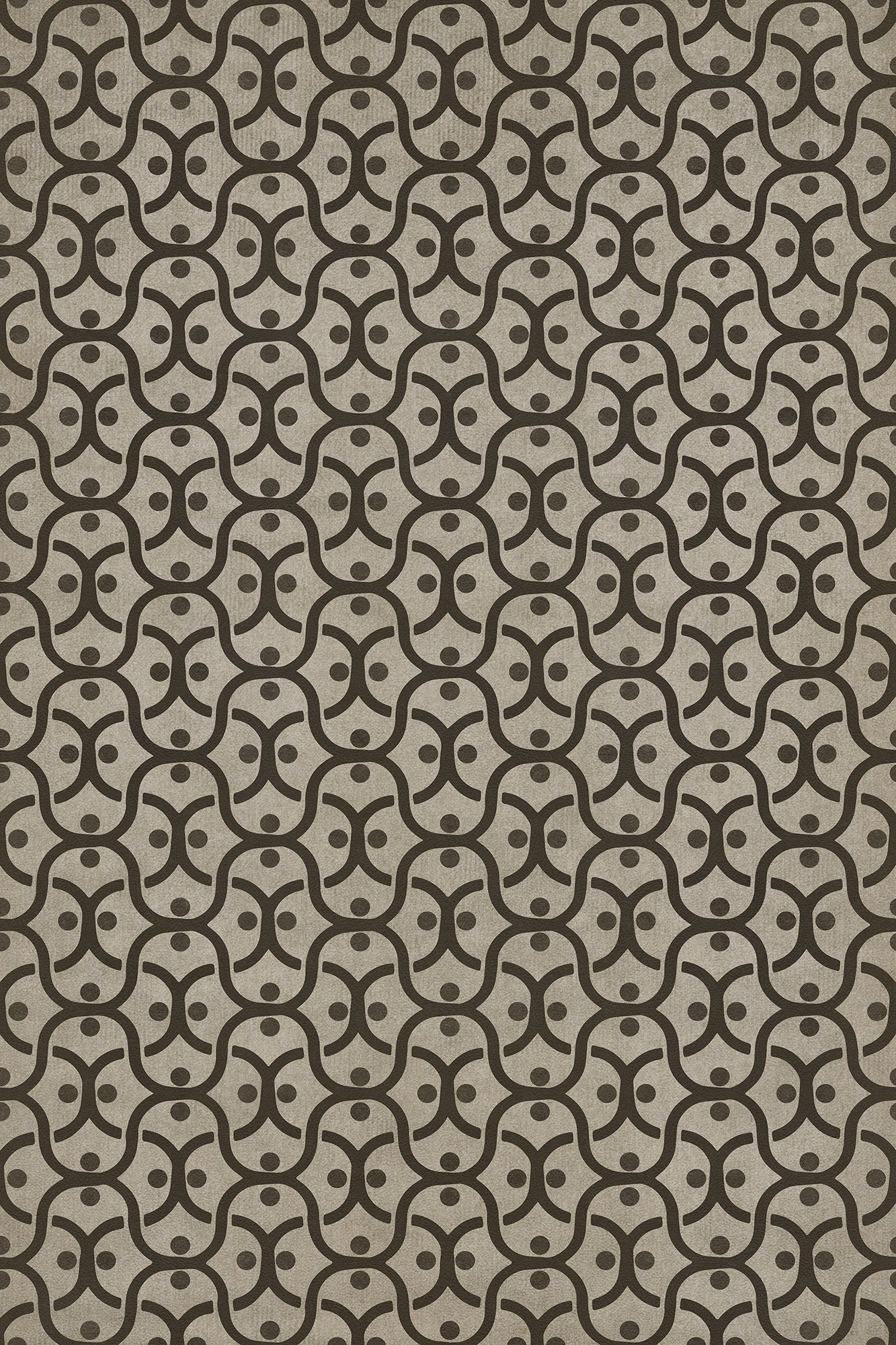 Pattern 47 Wired 20x30 Vintage Vinyl Floorcloth