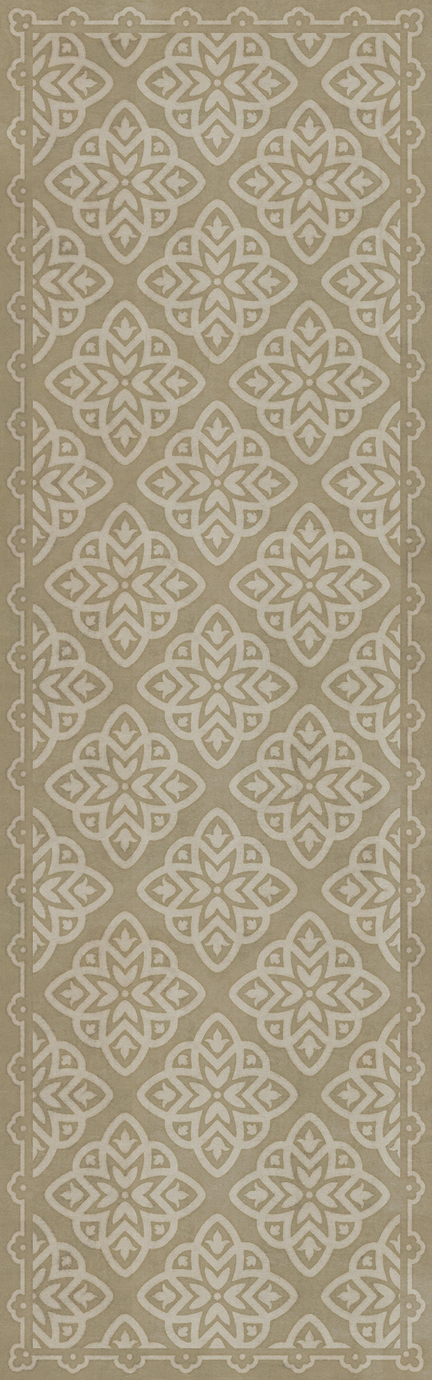 Pattern 45 Niveus 36x115 Vintage Vinyl Floorcloth