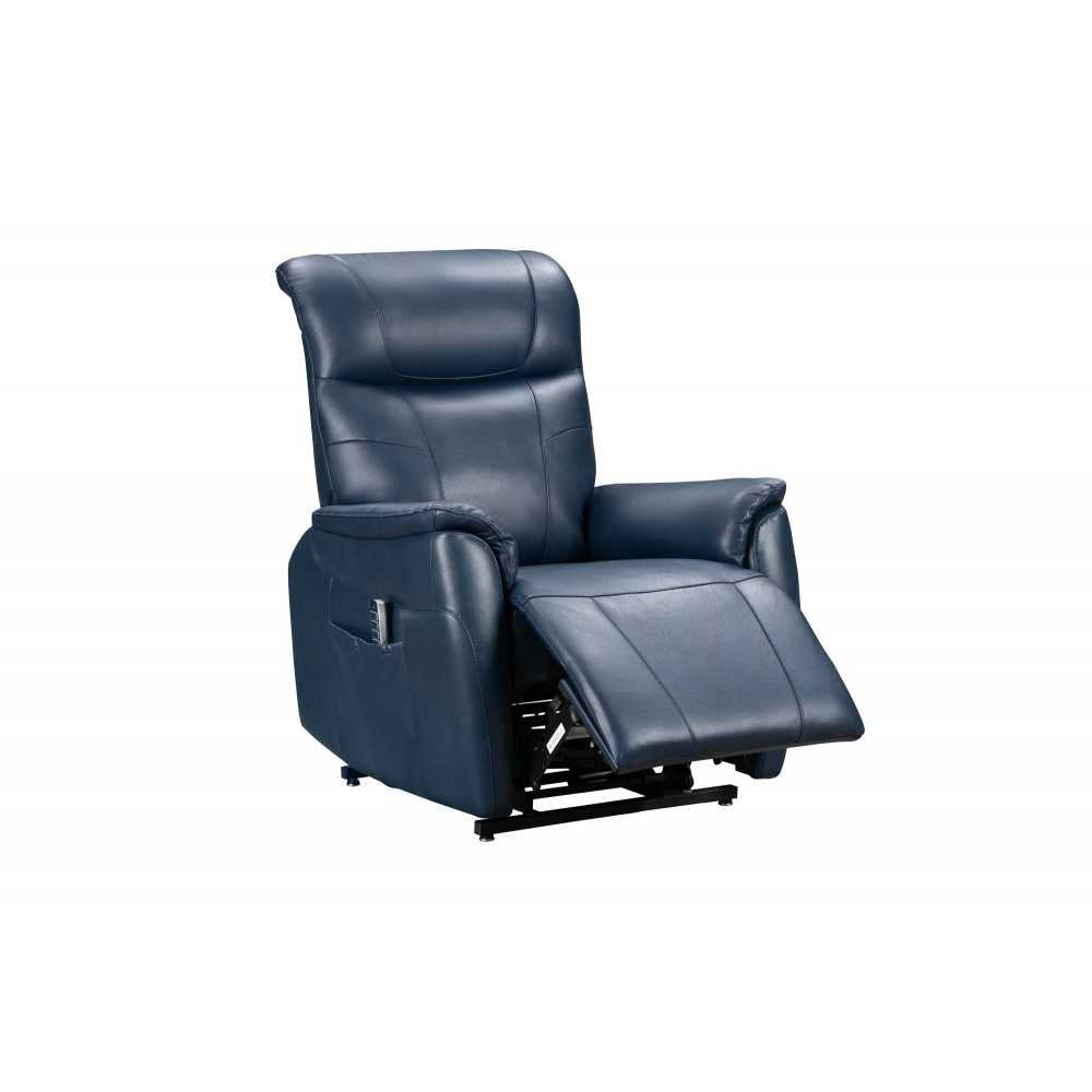 23PHL-3085 Leighton Power Lift Recliner, Marco Navy Blue