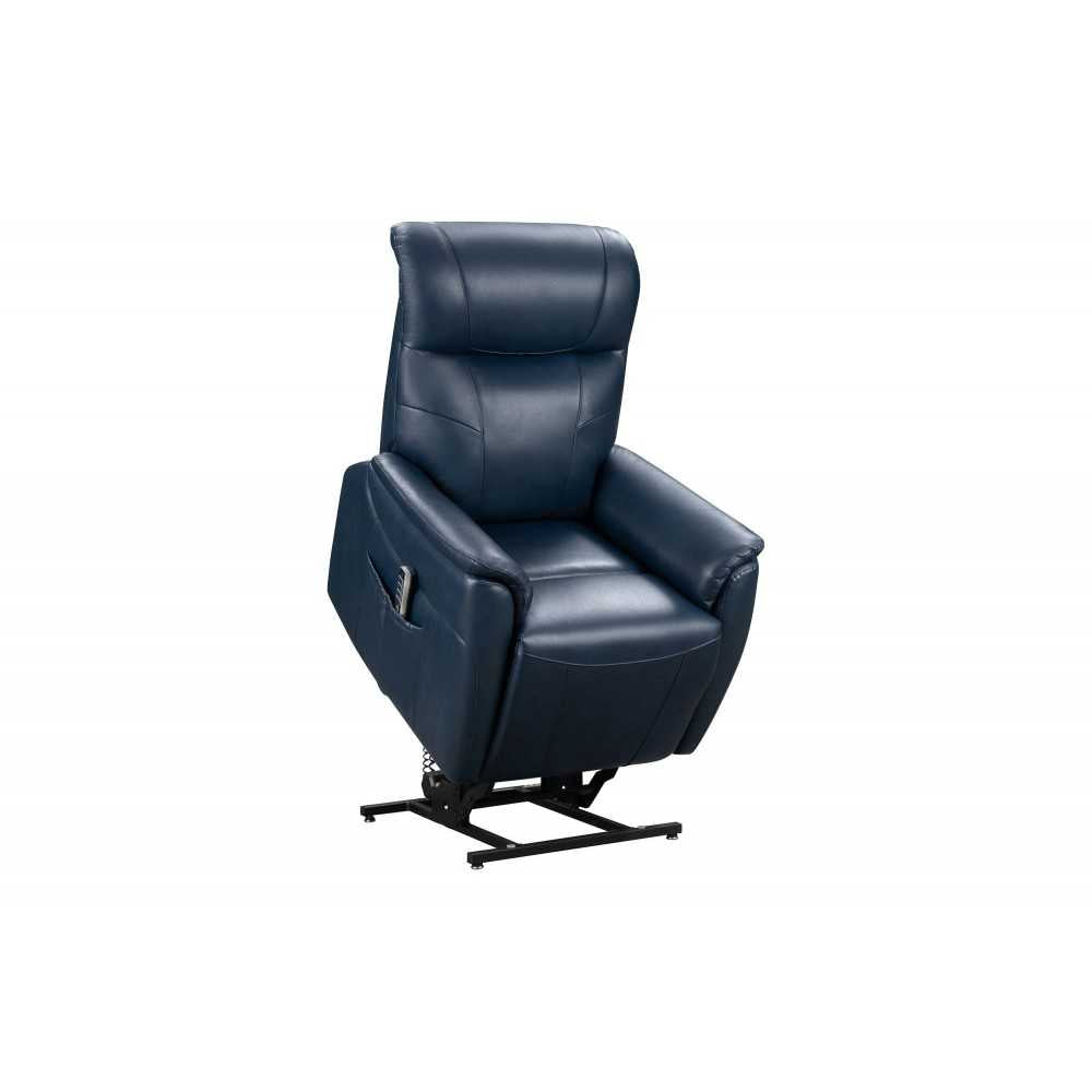 23PHL-3085 Leighton Power Lift Recliner, Marco Navy Blue