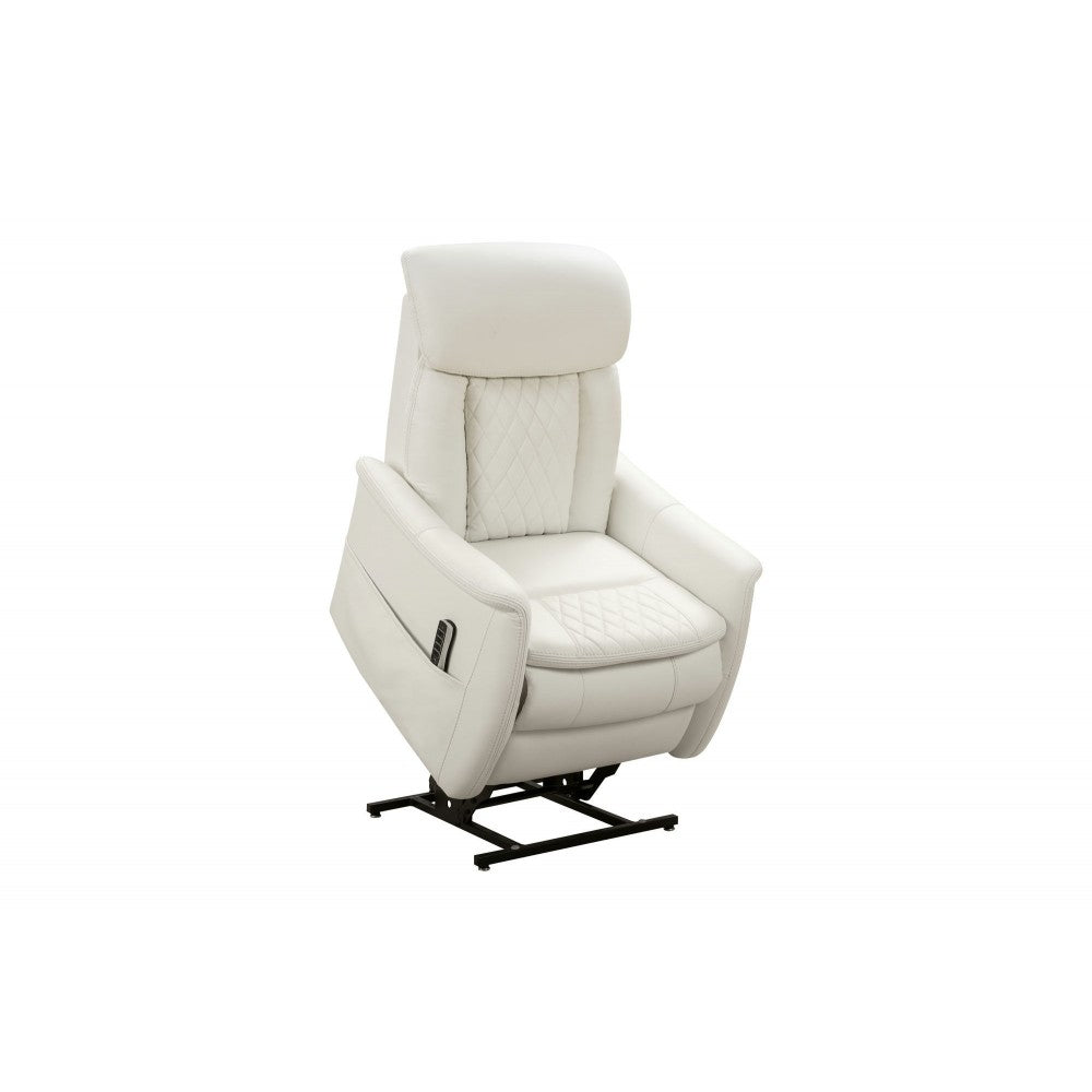 23PHL-3086 Lauren Power Lift Recliner, Enzo Winter White