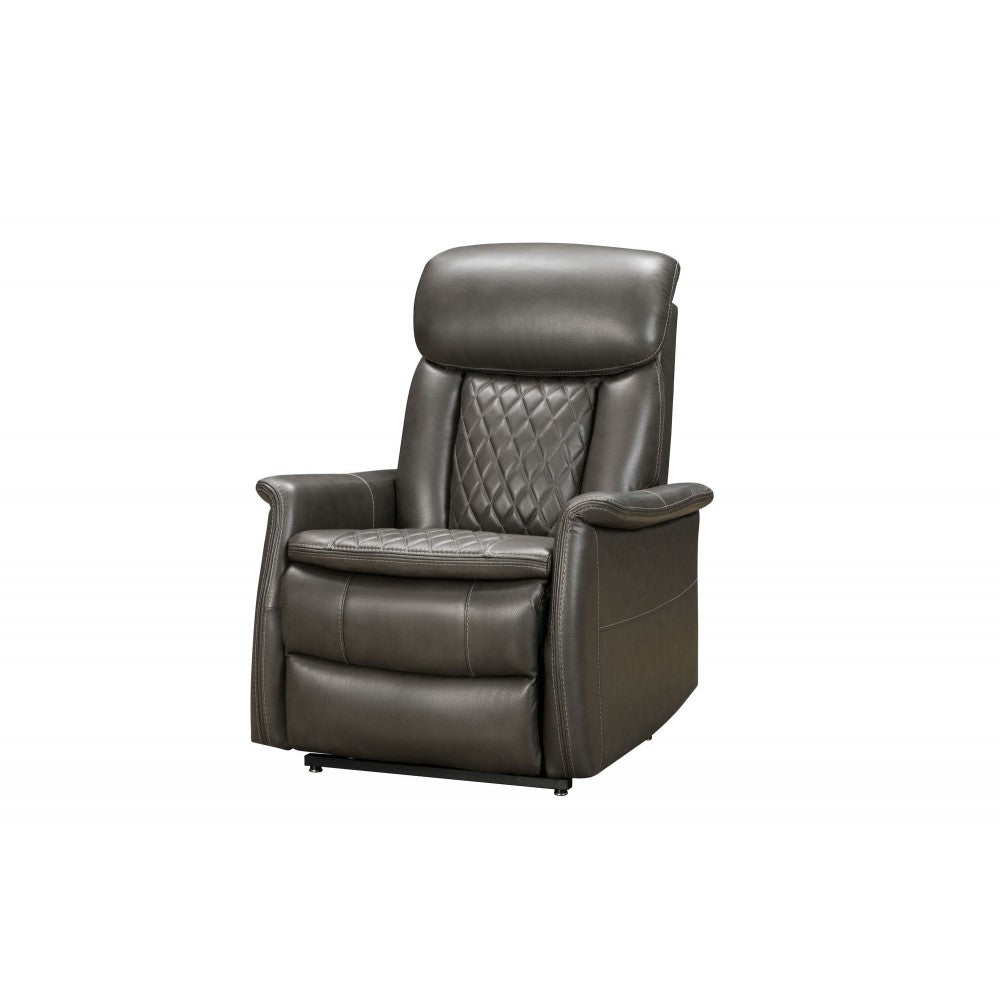 23PHL-3086 Lauren Power Lift Recliner, Matteo Smokey Gray