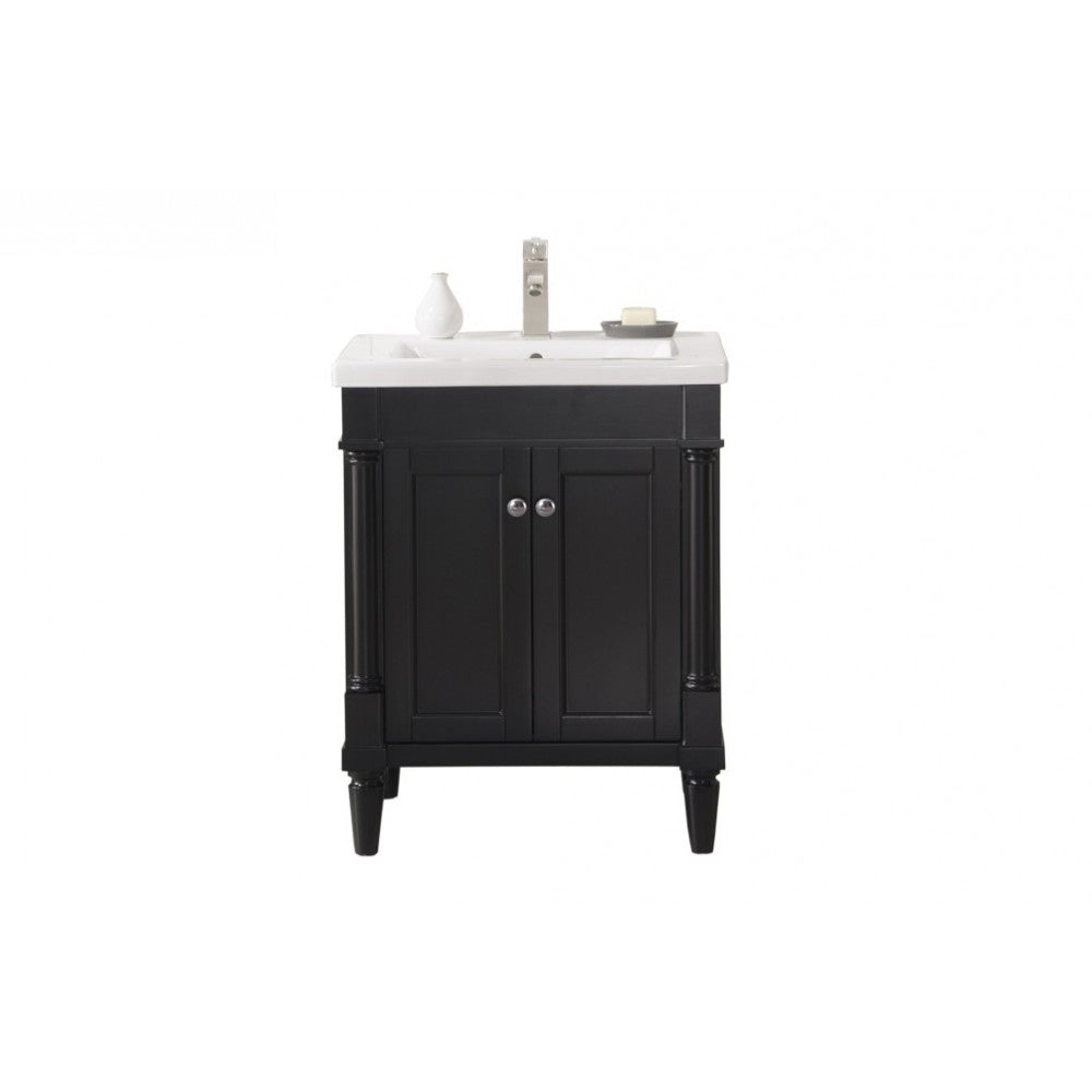 24" Espresso Sink Vanity, WLF9224-E
