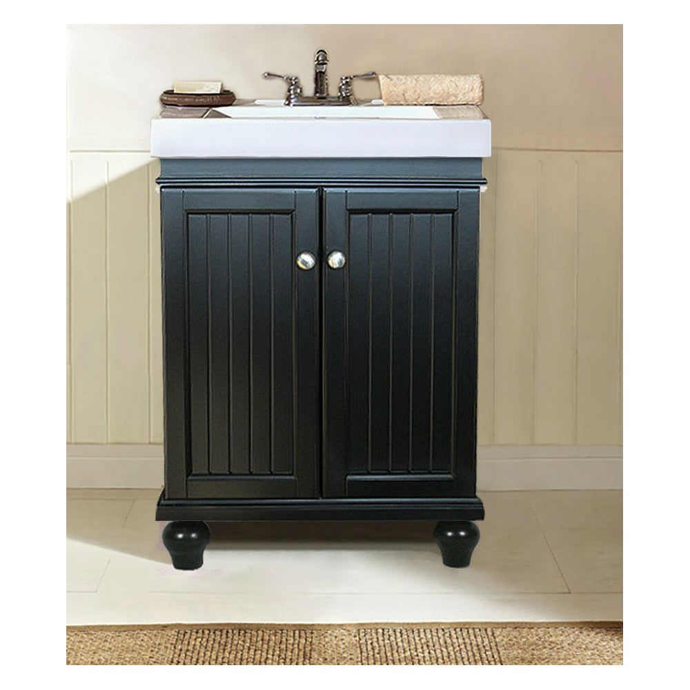 24" Espresso Sink Vanity, WLF6028-E