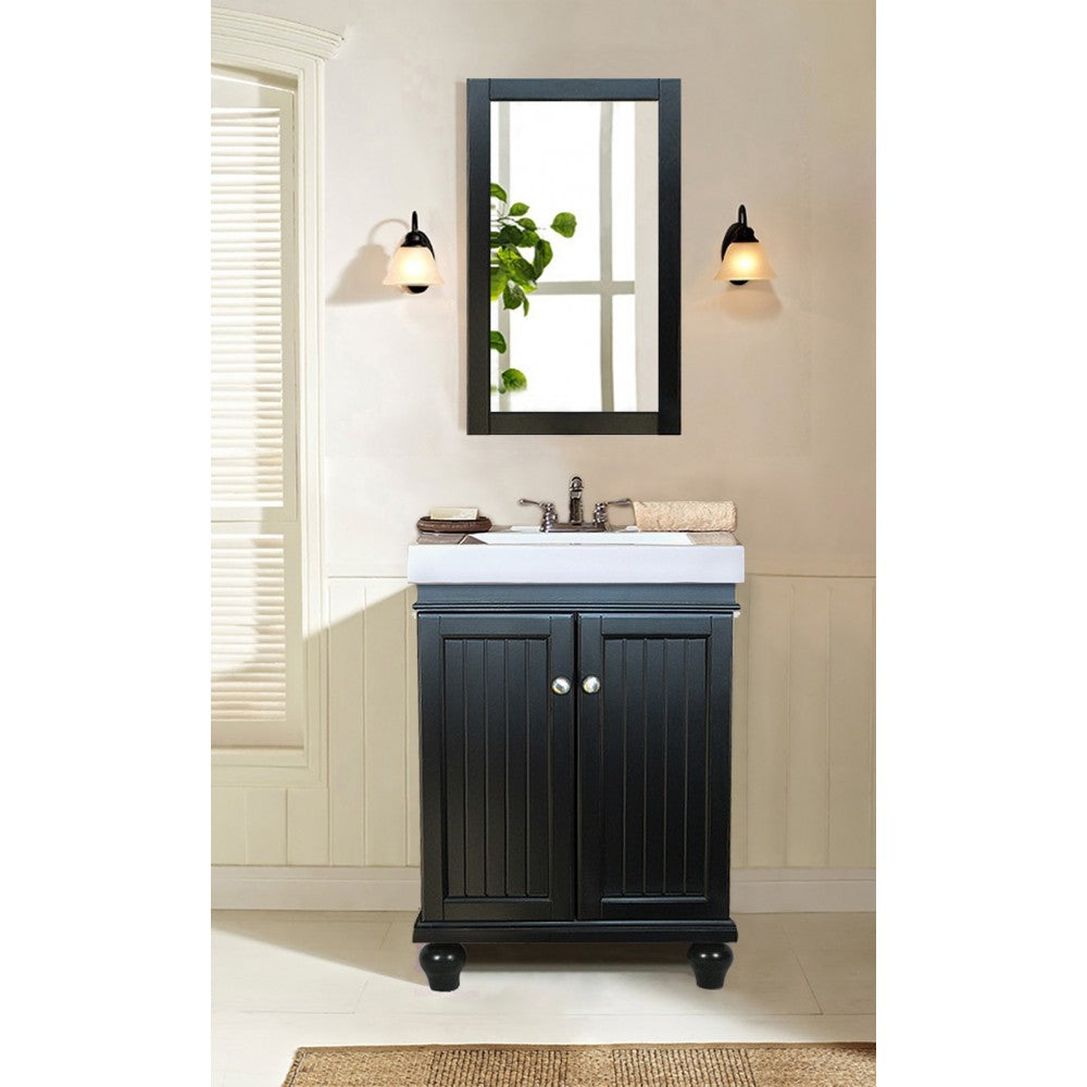 24" Espresso Sink Vanity, WLF6028-E