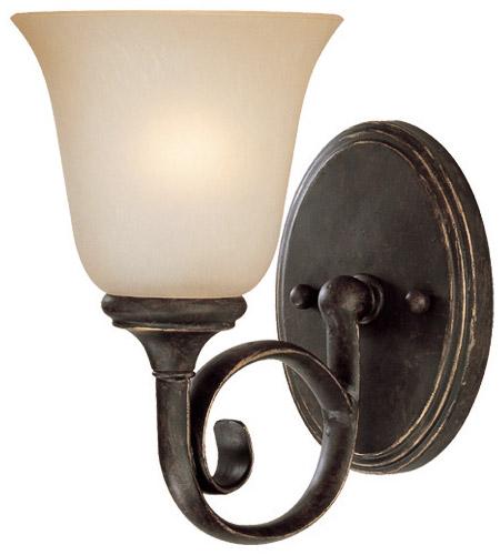 Barrett Place Wall Sconce 1 Light Metropolitan Bronze, 24201-MB