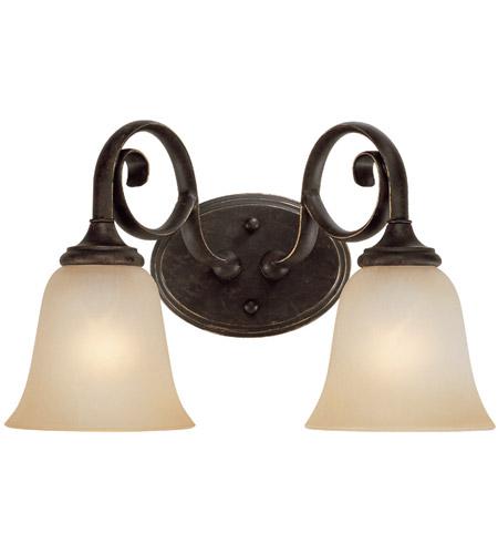 Barrett Place 2 Light Vanity in Mocha Bronze, 24202-MB