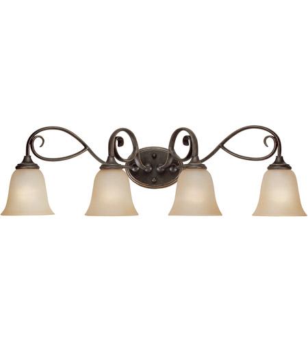 Barrett Place 4 Light Vanity in Mocha Bronze, 24204-MB