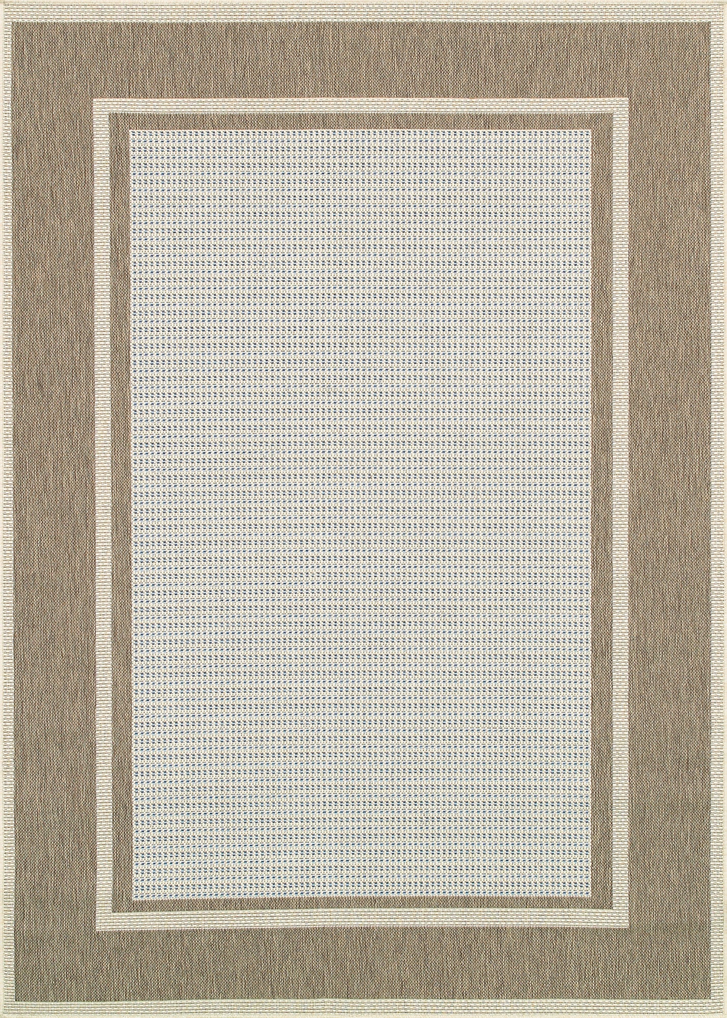Couristan Monaco Maritime Blue-Sand Rug 2' x 3'7"