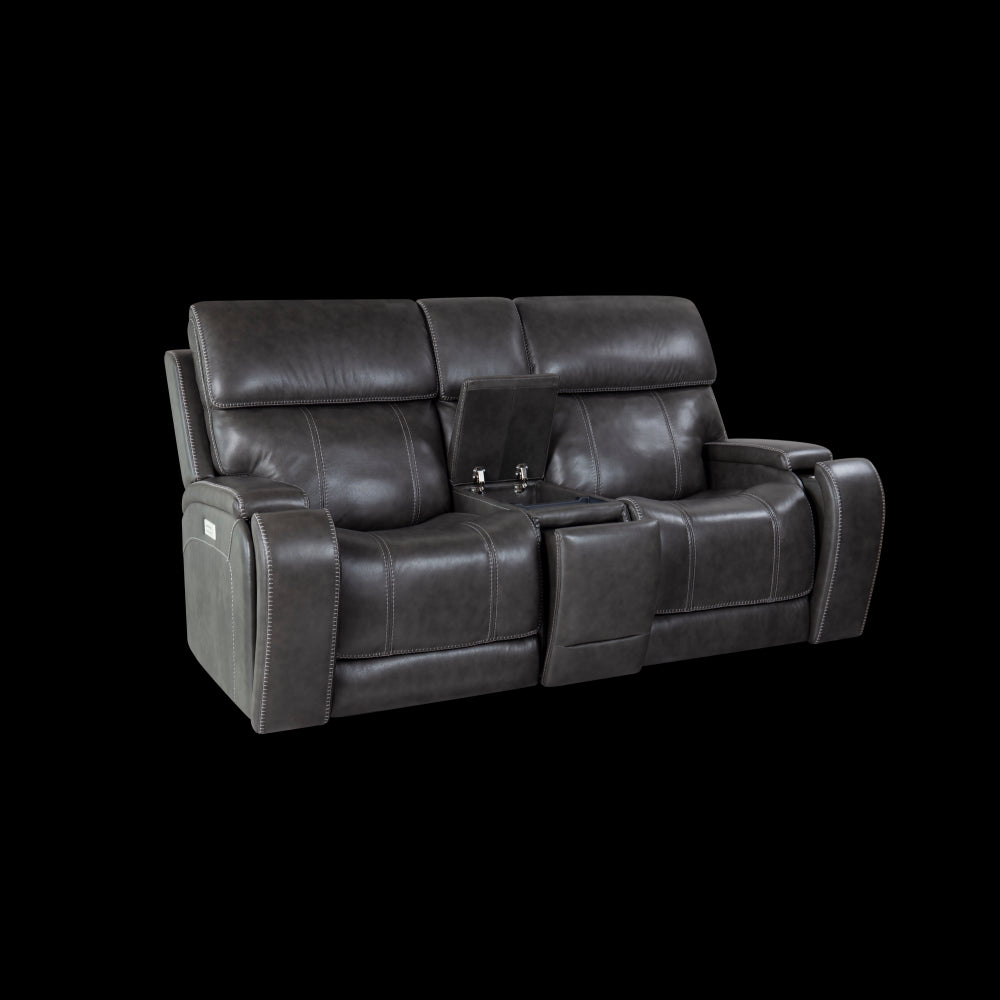 24PHL-1188 Glenwood Loveseat Console, Rainer Steel